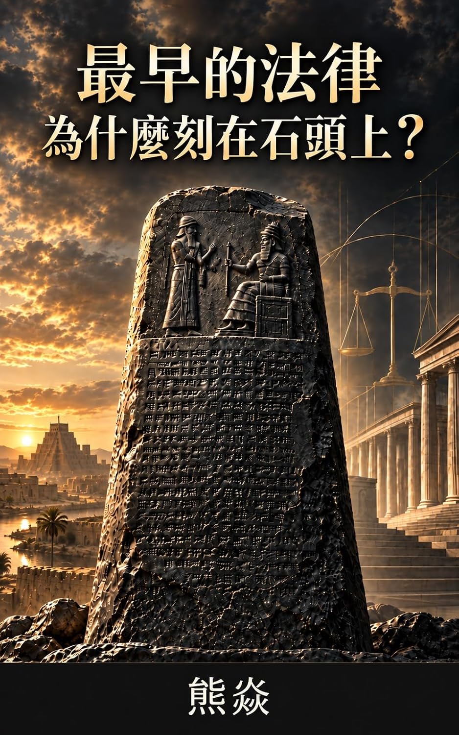 ler totalmente 最早的法律為什麼 刻在石頭上---- 從泥版、石碑到法治的權力邊界: 熊焱法律书深处丛书02-120 (Traditional Chinese Edition)