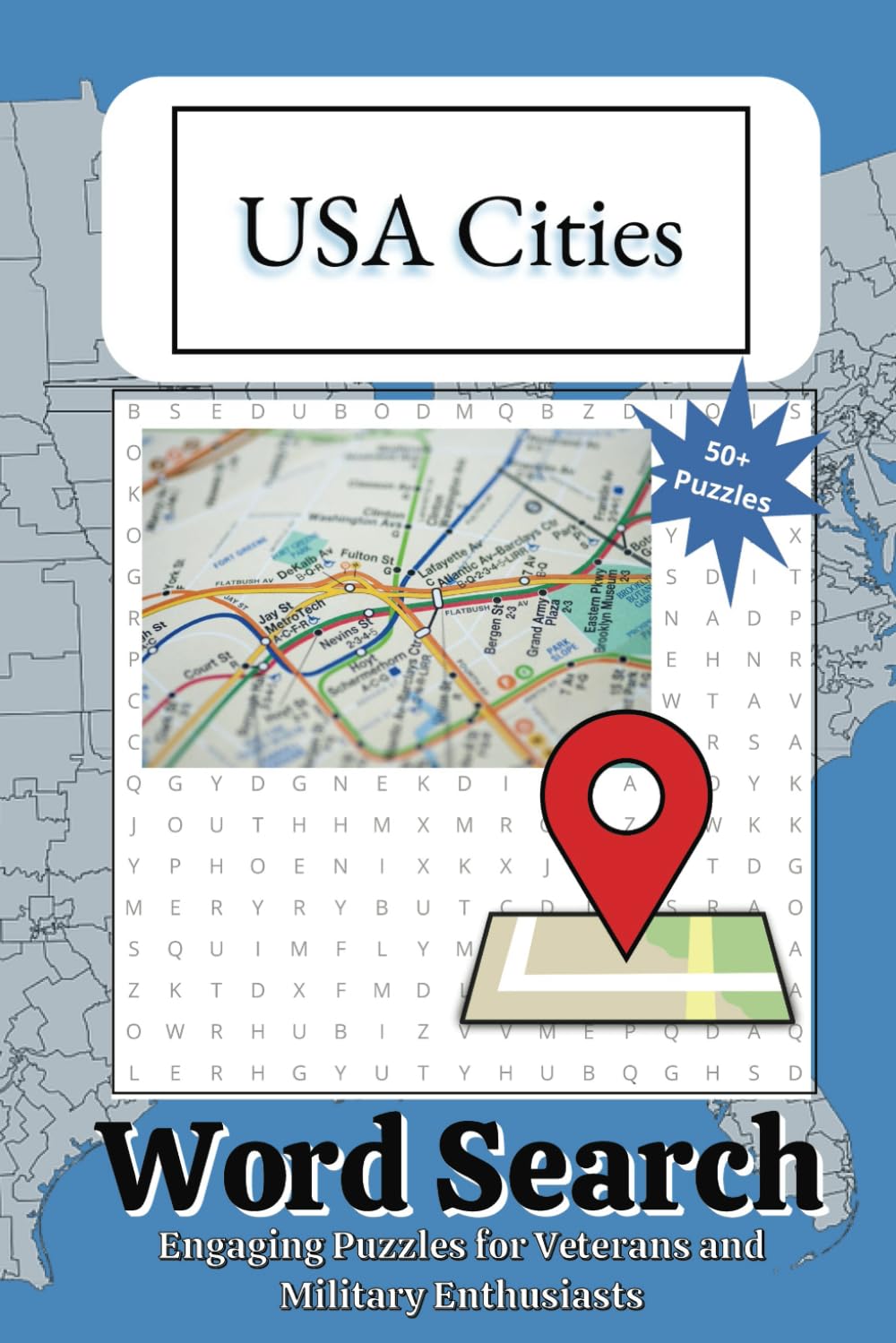 ler totalmente USA Cities Word Search Puzzle Book: Fun and Educational Brain Games for All Ages: Explore 660 Unique American Cities with Challenging Word Searches – Perfect for Adults, Teens, and Seniors!
