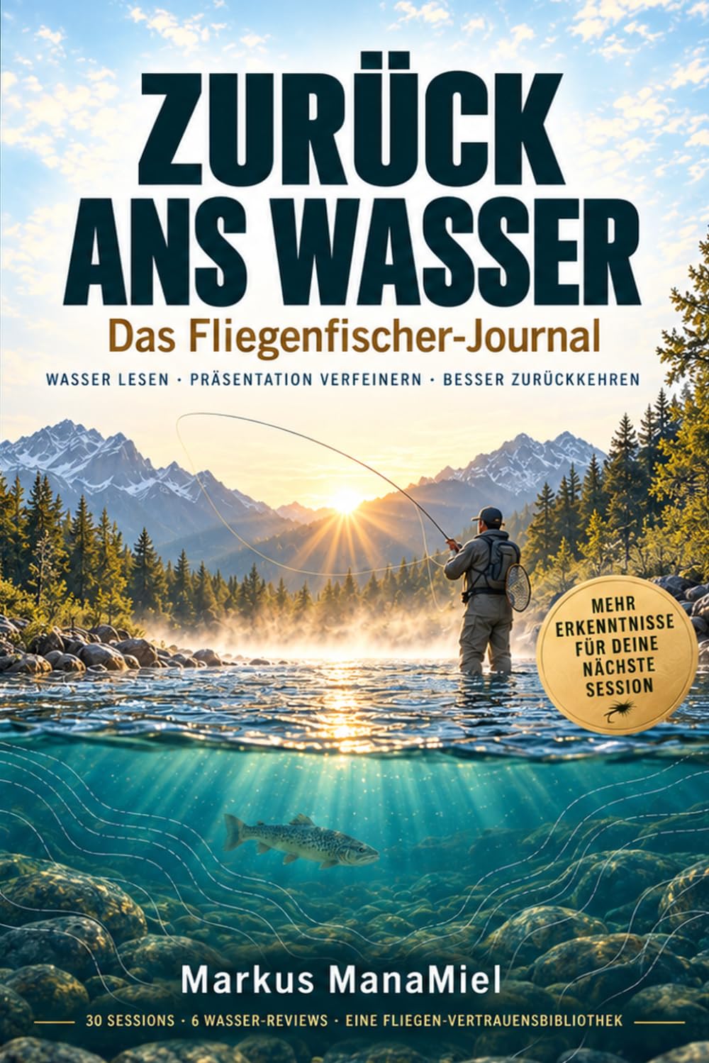 ZURÜCK ANS WASSER: Das Fliegenfischer-Journal (German Edition) baixar livro de graça