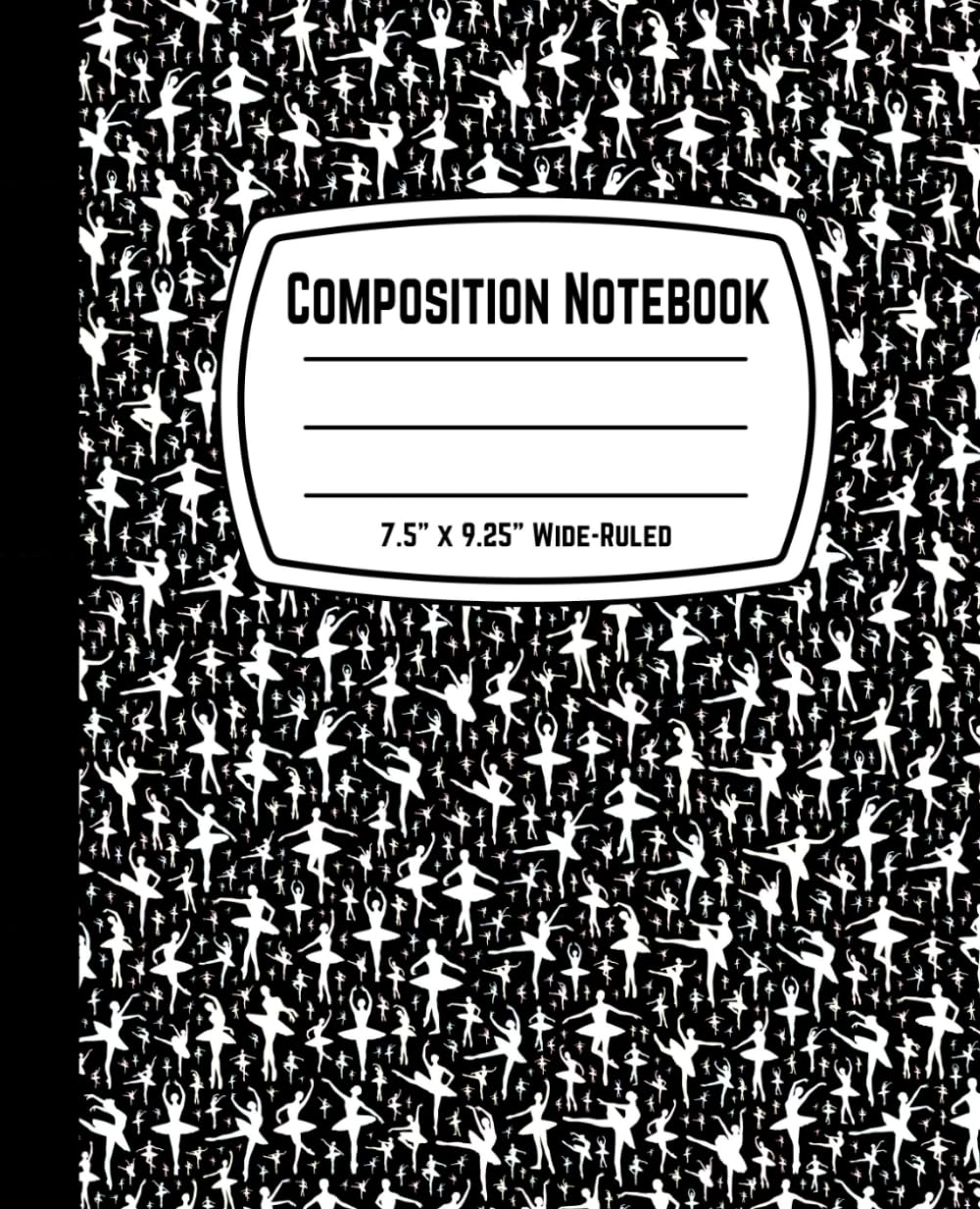 Composition Notebook 7.5" x 9.25" Wide-Ruled: Ballet Dancers Lined Paper Journal – 110 Pages Gift Notebook for Kids, Boys, Girls, Teens, and Adults baixar o livro de graça