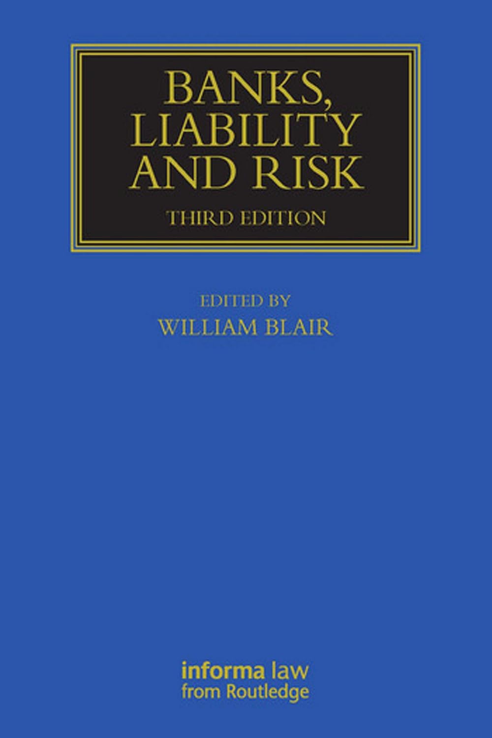 Banks, Liability and Risk (English Edition)