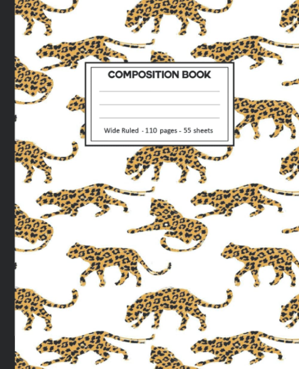 Composition Notebook: Wide Ruled: 110+ Lined Pages Writing Journal: Tigers Theme baixar livro de graça