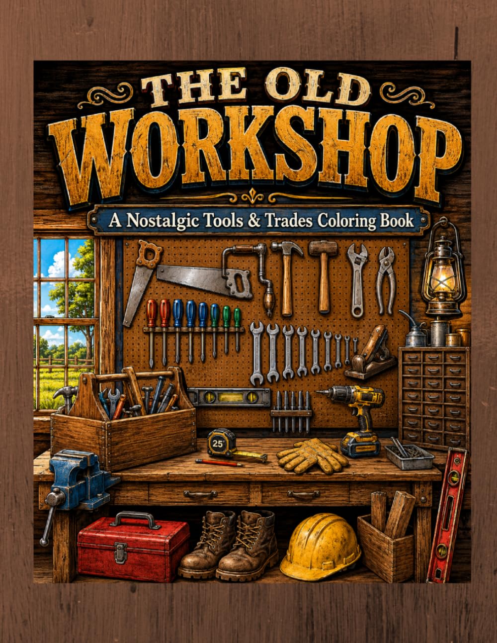 The Old Workshop: A Nostalgic Tools & Trades Coloring Book baixar o livro de graça