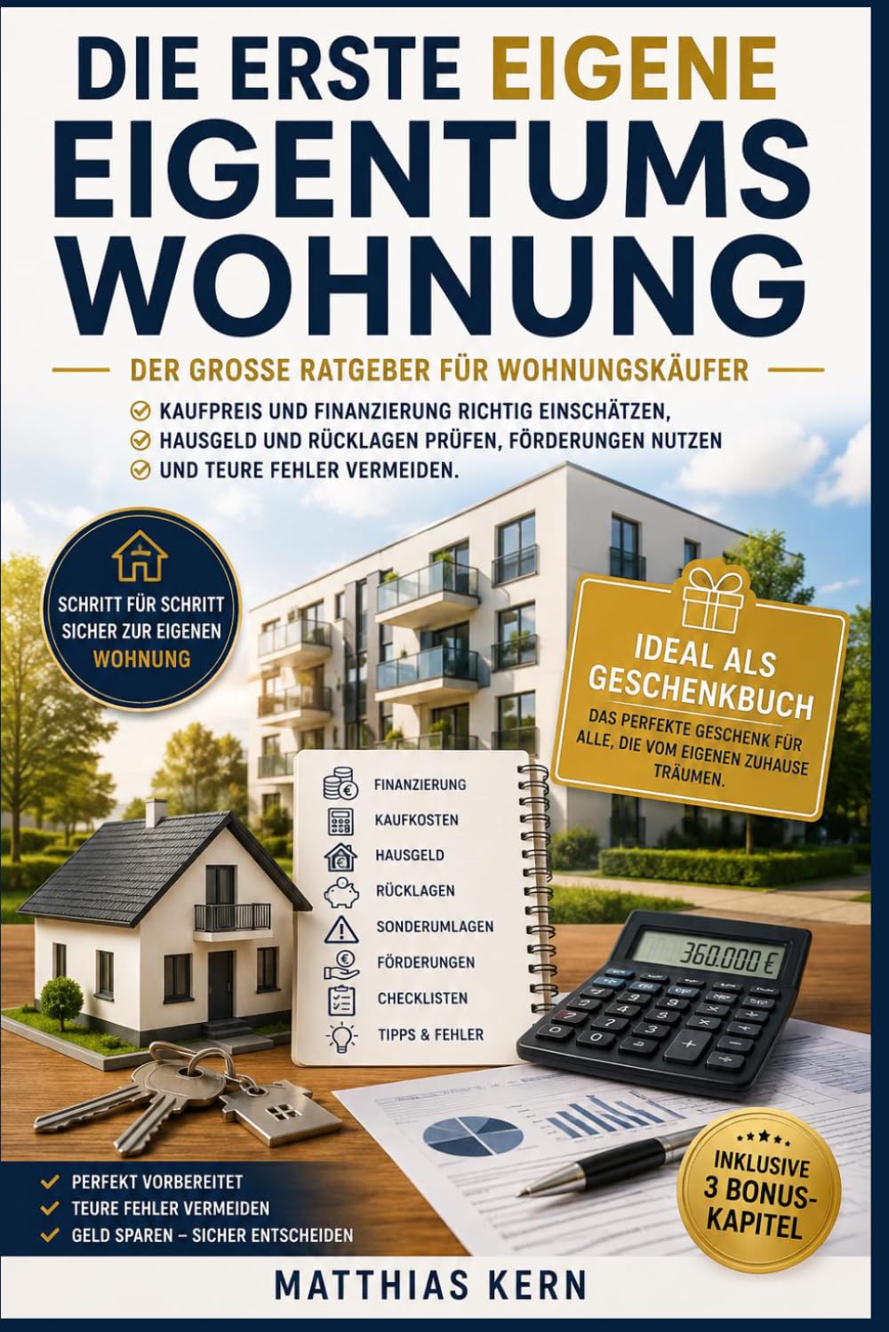 capítulo por capítulo baixar Die erste eigene Eigentumswohnung: Der große Ratgeber für Wohnungskäufer – Kaufpreis und Finanzierung richtig einschätzen, Hausgeld und Rücklagen... und teure Fehler vermeiden (German Edition)