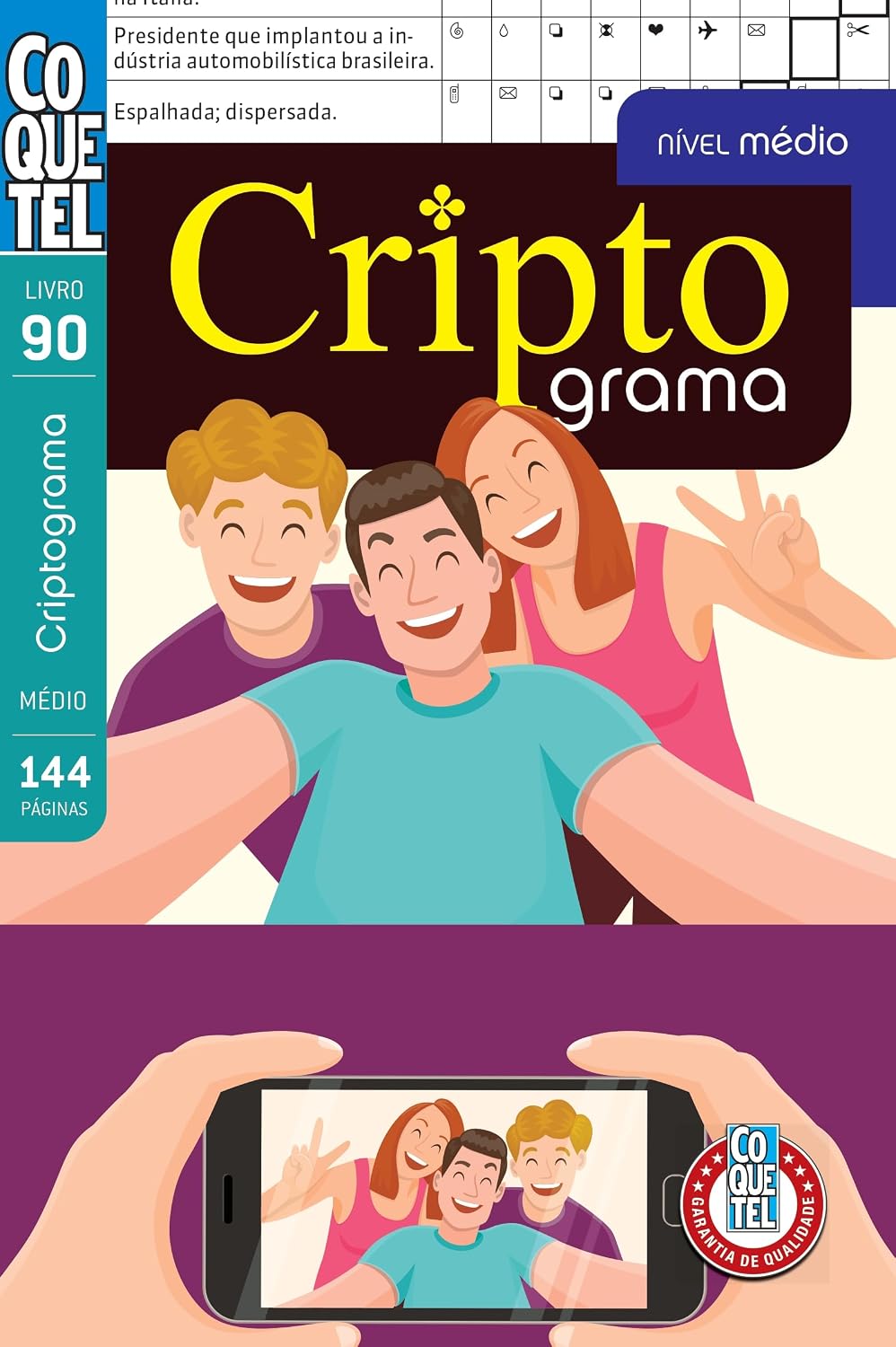 Livro Coquetel Criptograma Ed 90