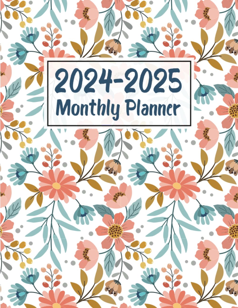 2024-2025 Monthly Planner: 2 Years Schedule Organizer from January 2024 Through December 2025 with Holidays baixar o livro de graça