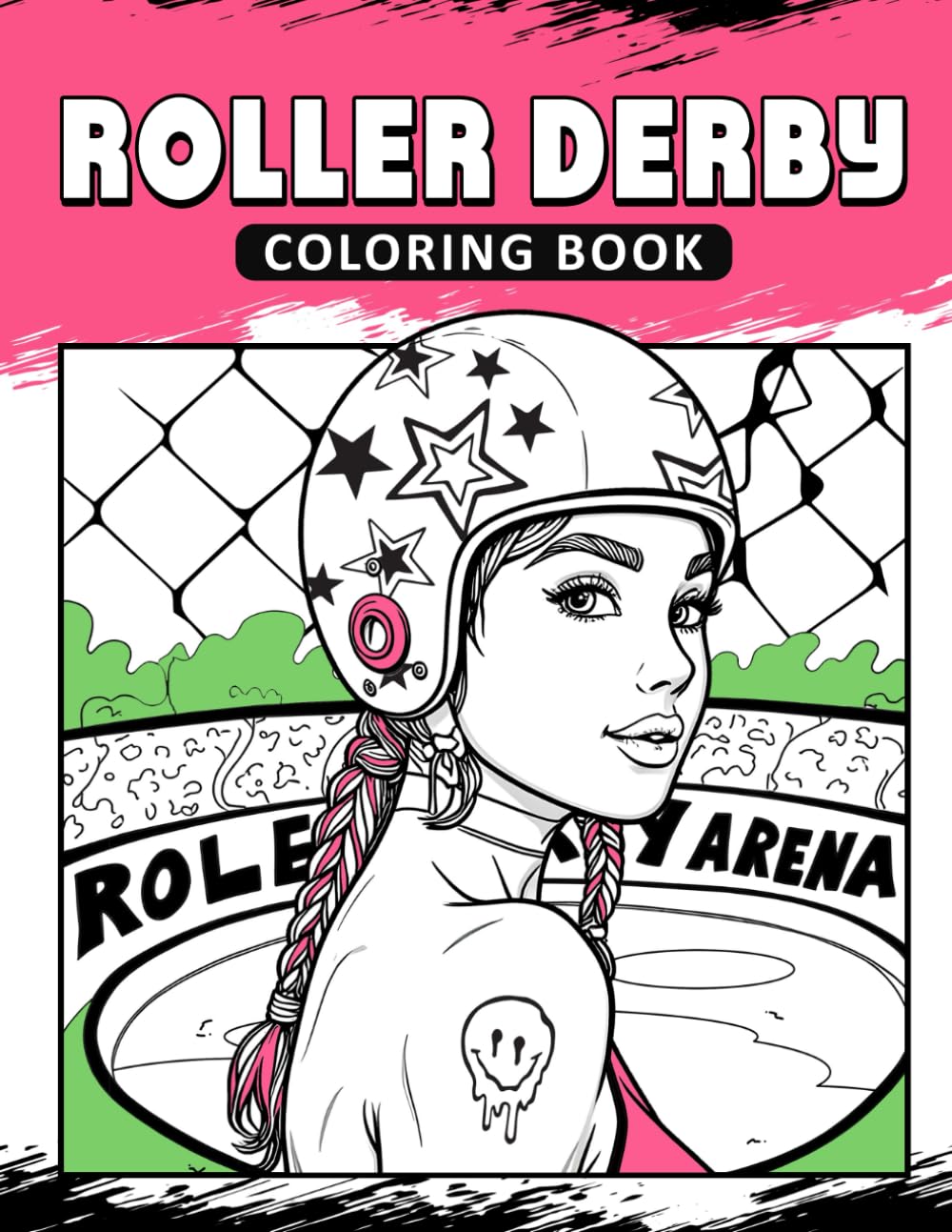 Roller Derby Coloring Book: The Activity Book for Roller Skating Lovers baixar livro de graça