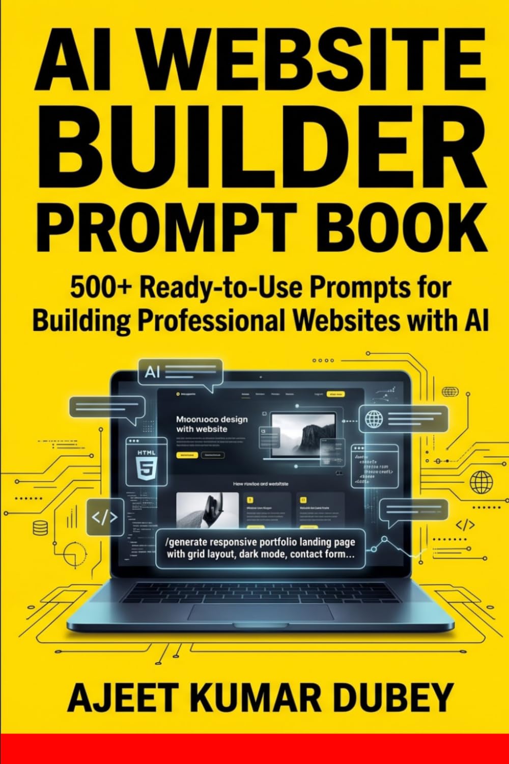 AI Website Builder Prompt Book: 500+ Ready-to-Use Prompts for Building Professional Websites with AI baixar livro de graça