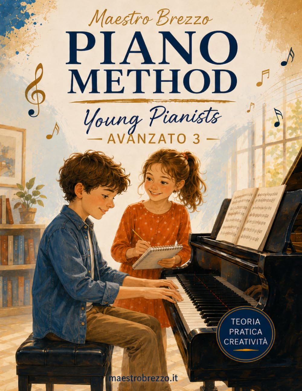 ler totalmente Avanzato 3: metodo per pianoforte (Corso di musica per bambini - Base e Avanzato) (Italian Edition)
