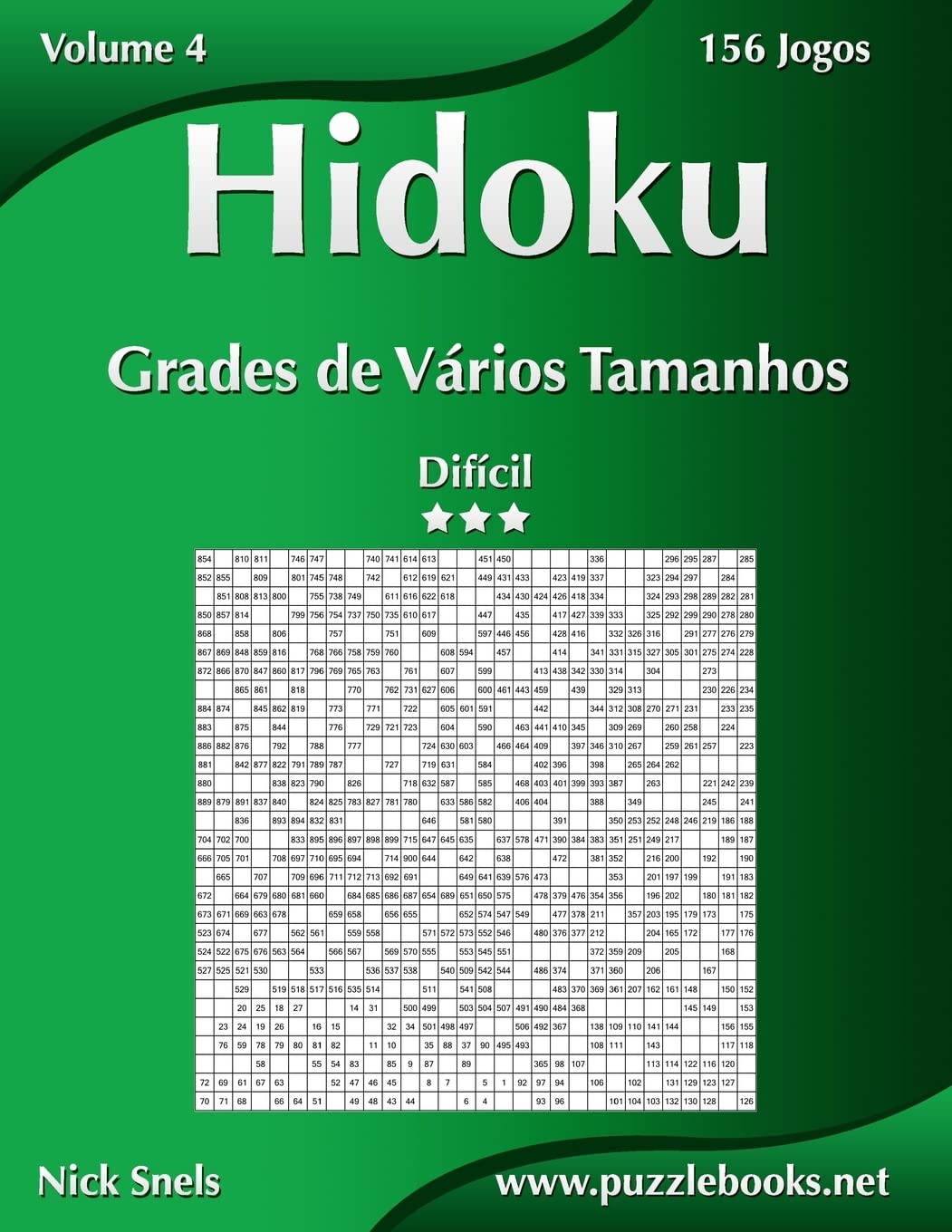 capítulo por capítulo baixar Hidoku Grades de Vários Tamanhos - Difícil - Volume 4 - 156 Jogos