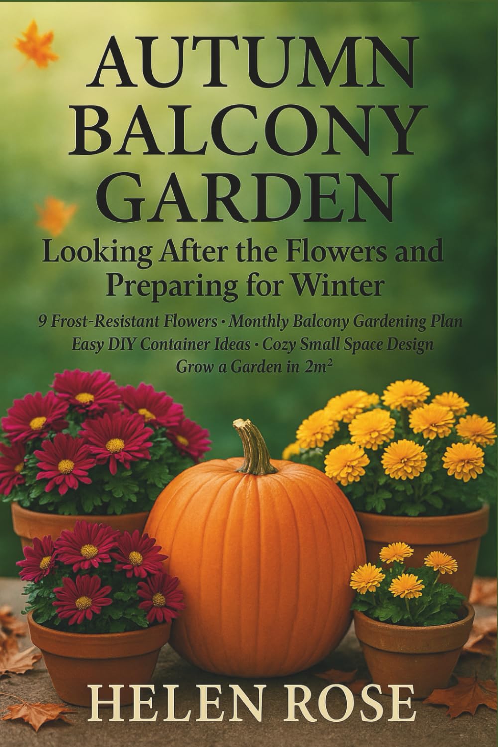 AUTUMN BALCONY GARDEN: Looking After the Flowers and Preparing for Winter: Frost-Resistant Flowers • Balcony Gardening Plan • Easy DIY Container Ideas • Cozy Small Space Design • Grow a Garden in 2m² baixar o livro de graça