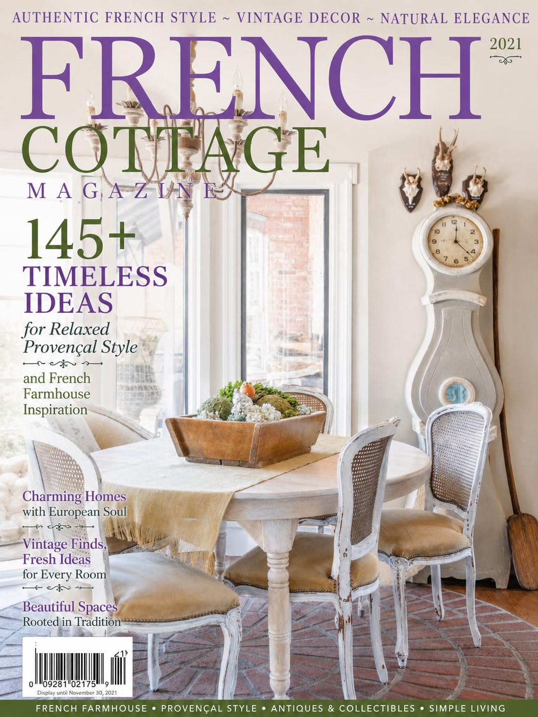 ler totalmente French Cottage Magazine 2021 | 145+ Timeless Ideas for Relaxed Provençal Style and French Farmhouse Inspiration (English Edition)