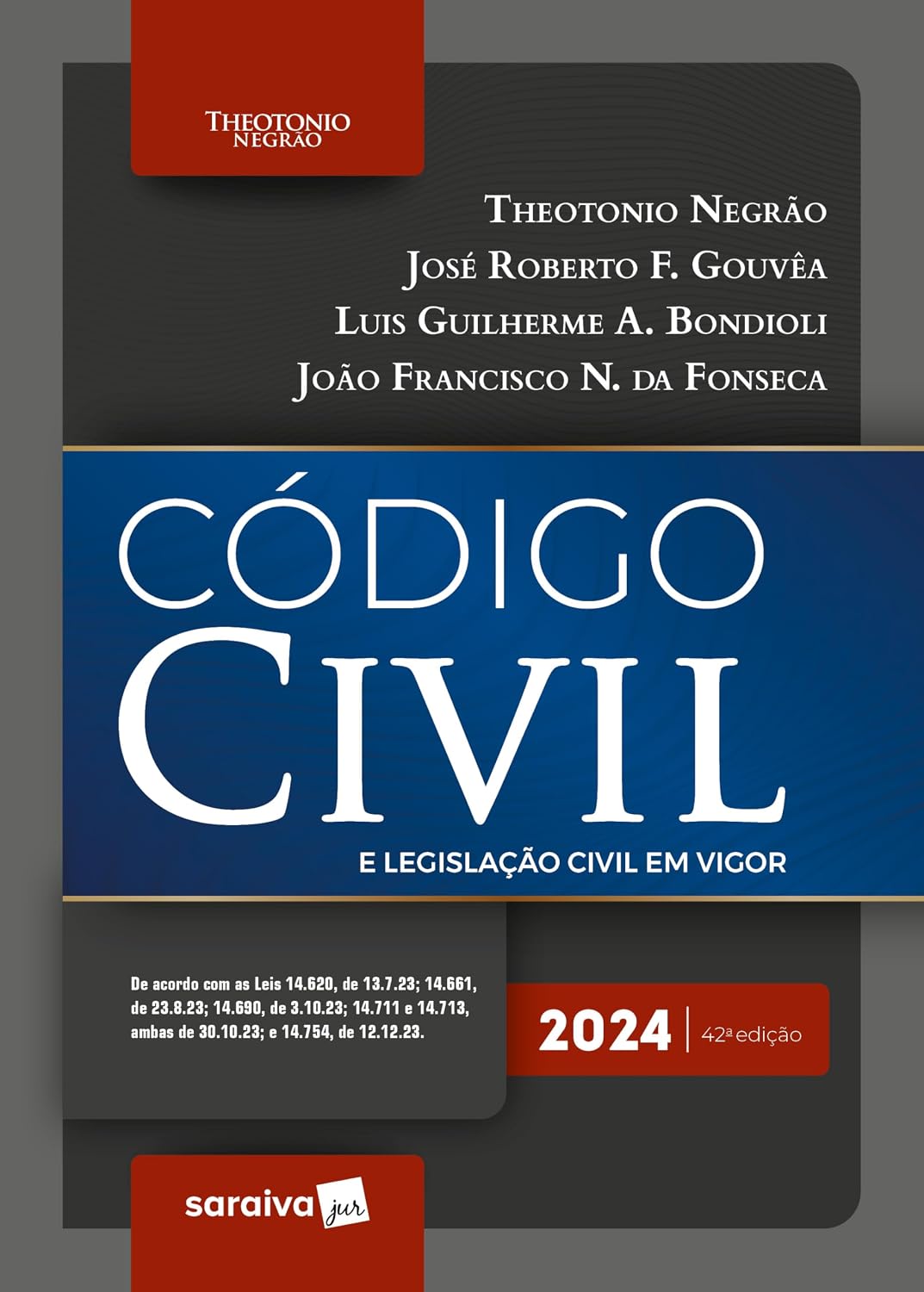 capítulo por capítulo baixar Código Civil e Legislação Civil Em Vigor - 42ª Edição 2024
