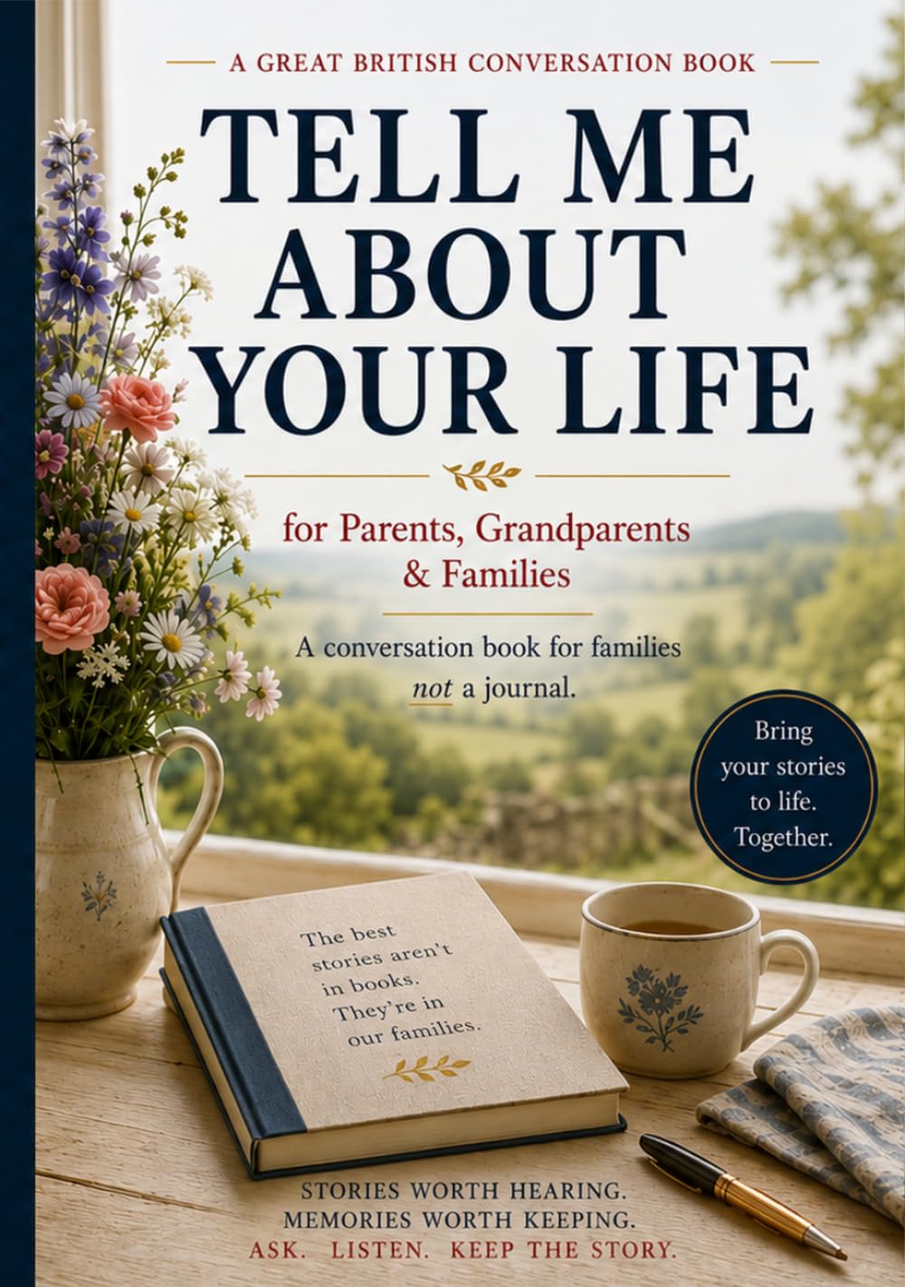 Tell Me About Your Life: A Great British Conversation Book for Parents, Grandparents & Families baixar o livro de graça