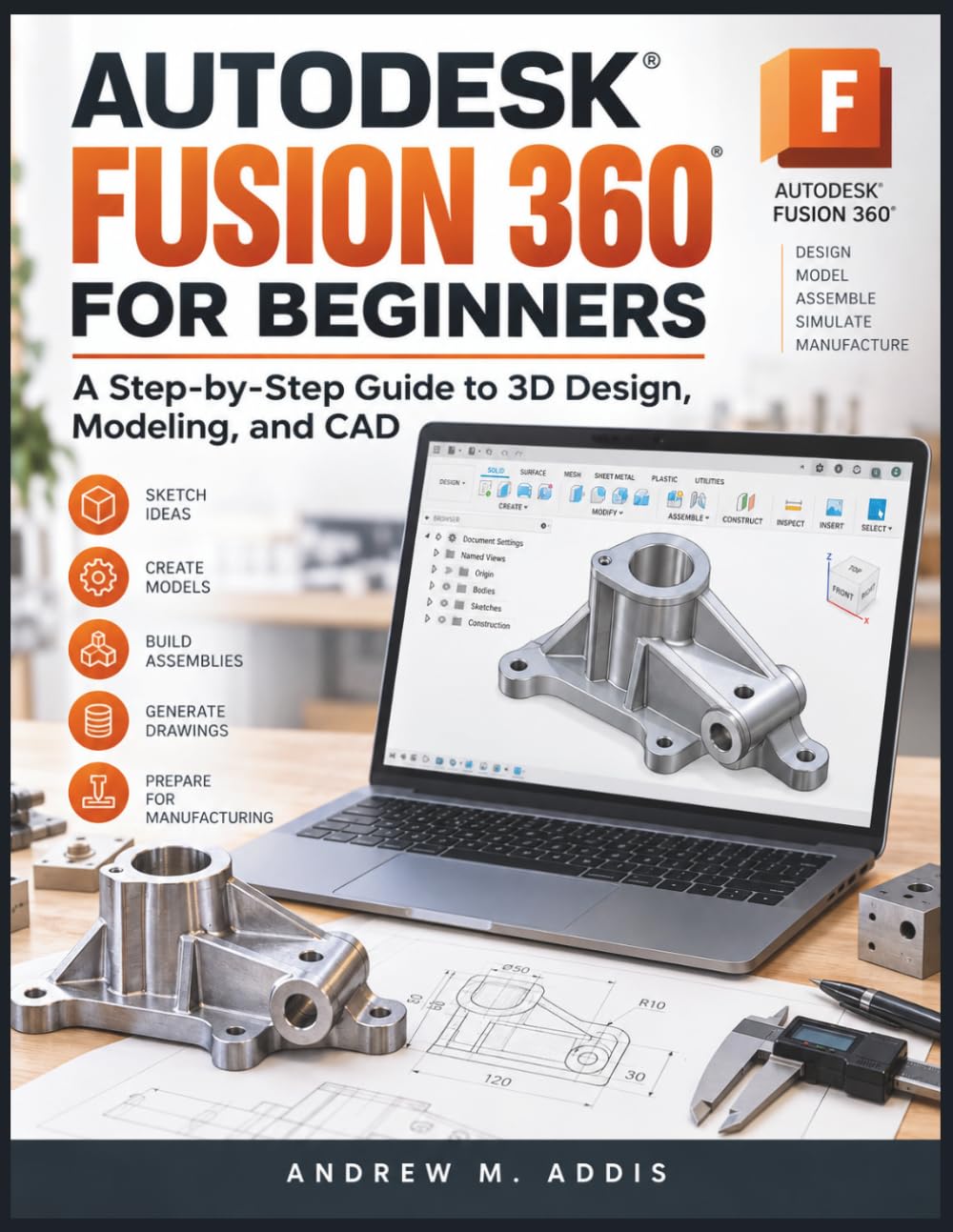 Autodesk Fusion 360 For Beginners baixar livro de graça