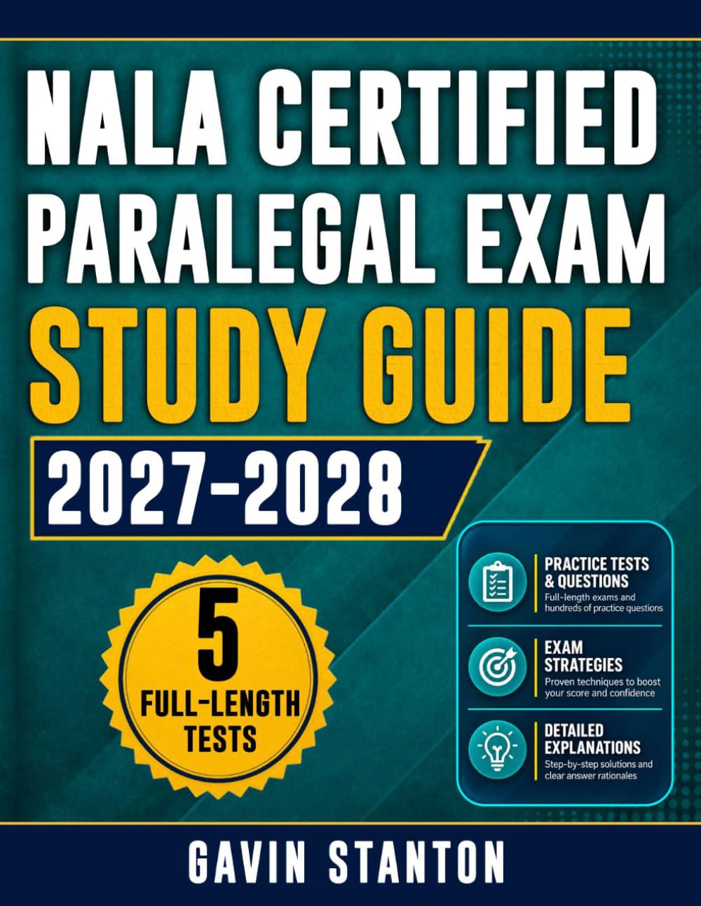 capítulo por capítulo baixar NALA Certified Paralegal Exam Study Guide 2027–2028: Structured Prep with 5 Full-Length Practice Exam, Detailed Answers, Distractor Analysis, Legal Writing & Critical Thinking and a Weekly Study Plan