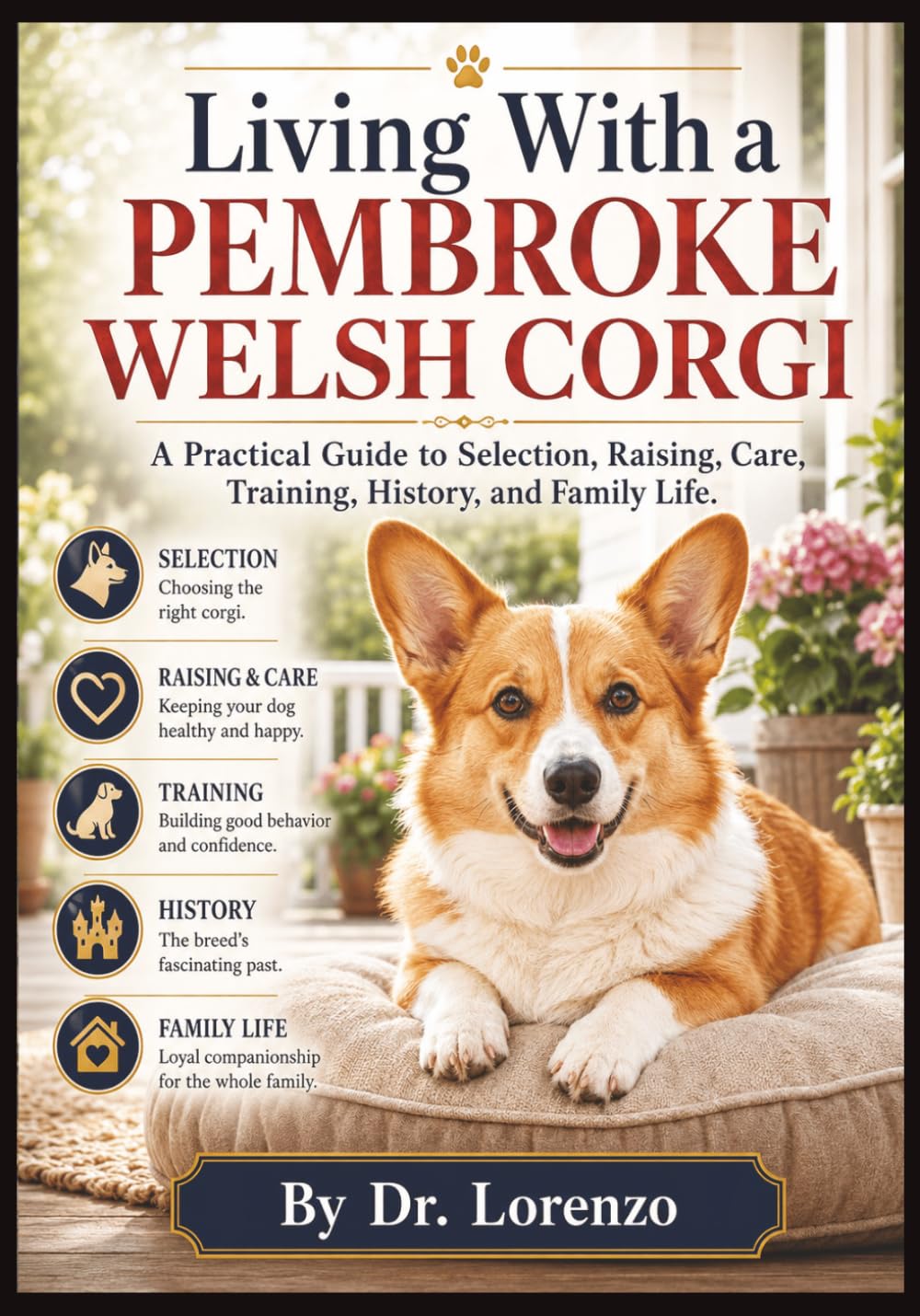 ler totalmente Living With a Pembroke Welsh Corgi: A Practical Guide to Selection, Raising, Care, Training, History, and Family Life