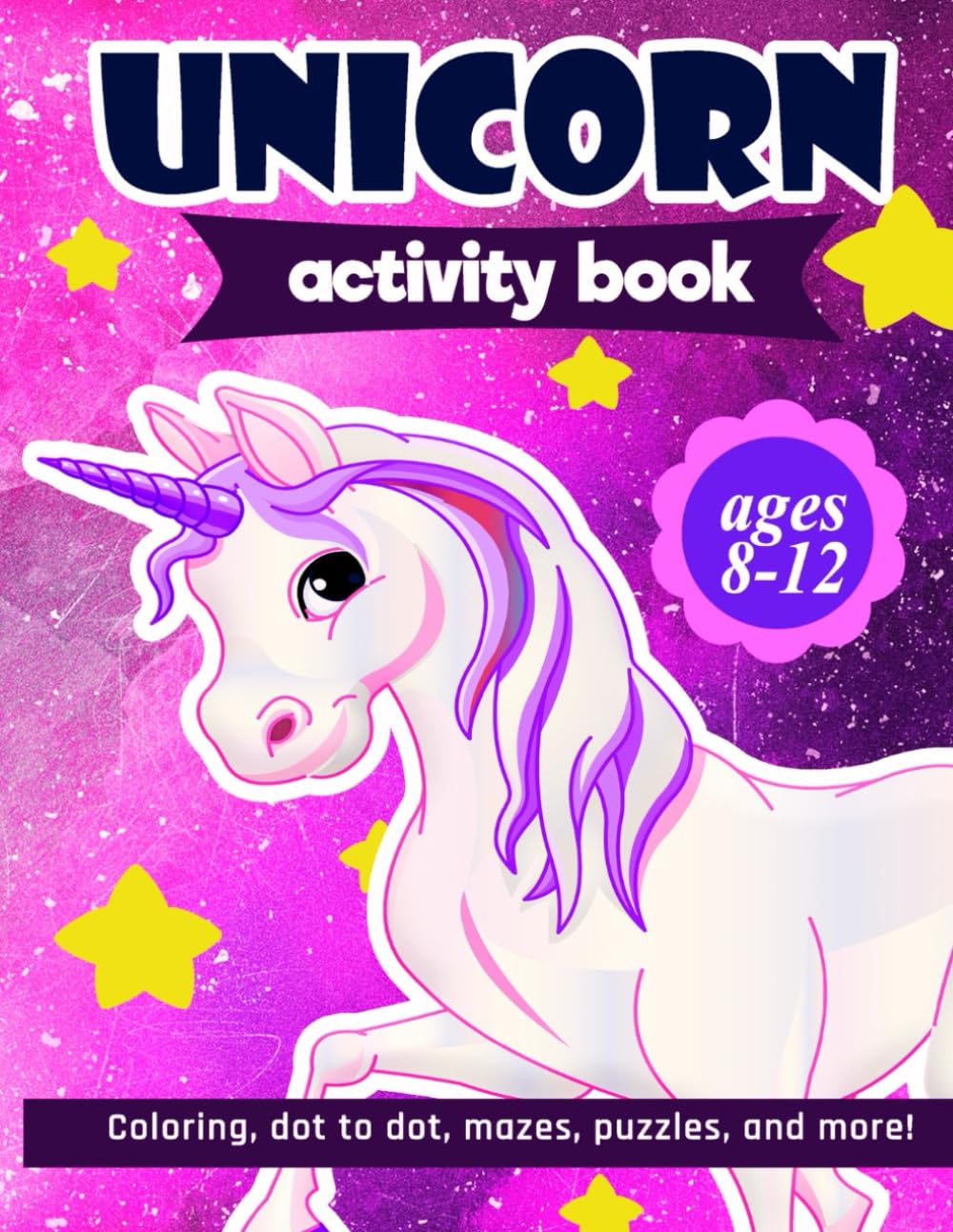 capítulo por capítulo baixar Unicorn Activity Book: For Kids Ages 8-12 | A Fun Workbook Game for Coloring, Dot-to-Dot, Mazes, Puzzles, and more!