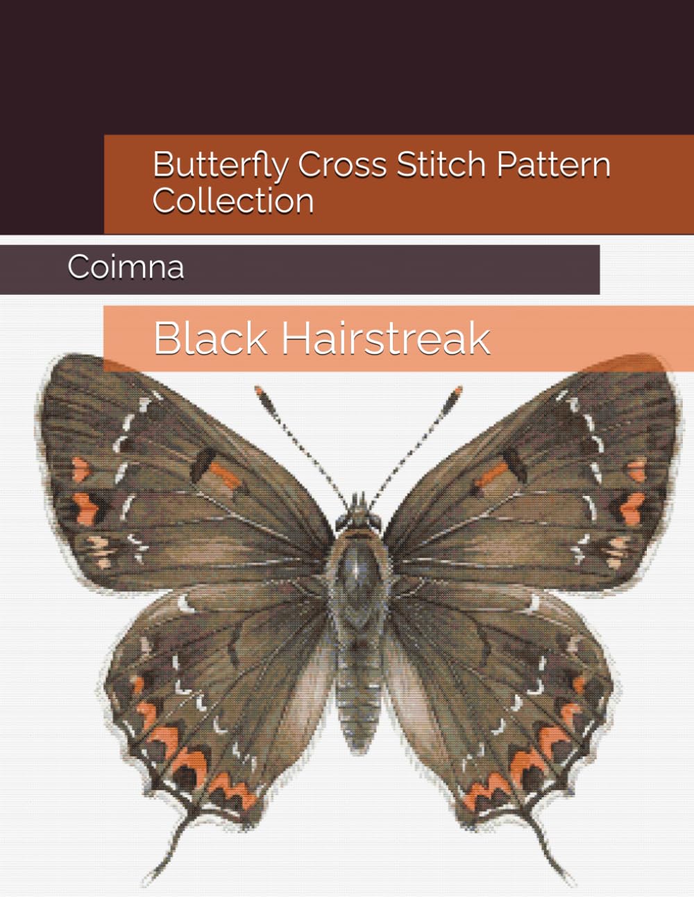 Butterfly Cross Stitch Pattern Collection: Black Hairstreak baixar o livro de graça