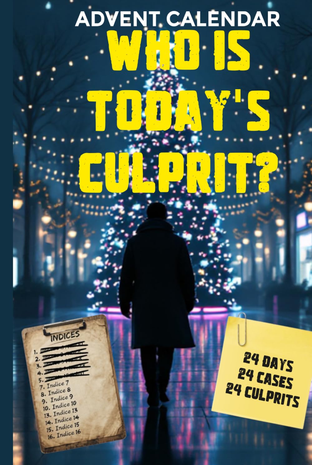 capítulo por capítulo baixar Advent Calendar Who Is Today's Culprit?: 24 Investigations, 24 Culprits. Interactive Mystery Game Book, Logic & Deduction