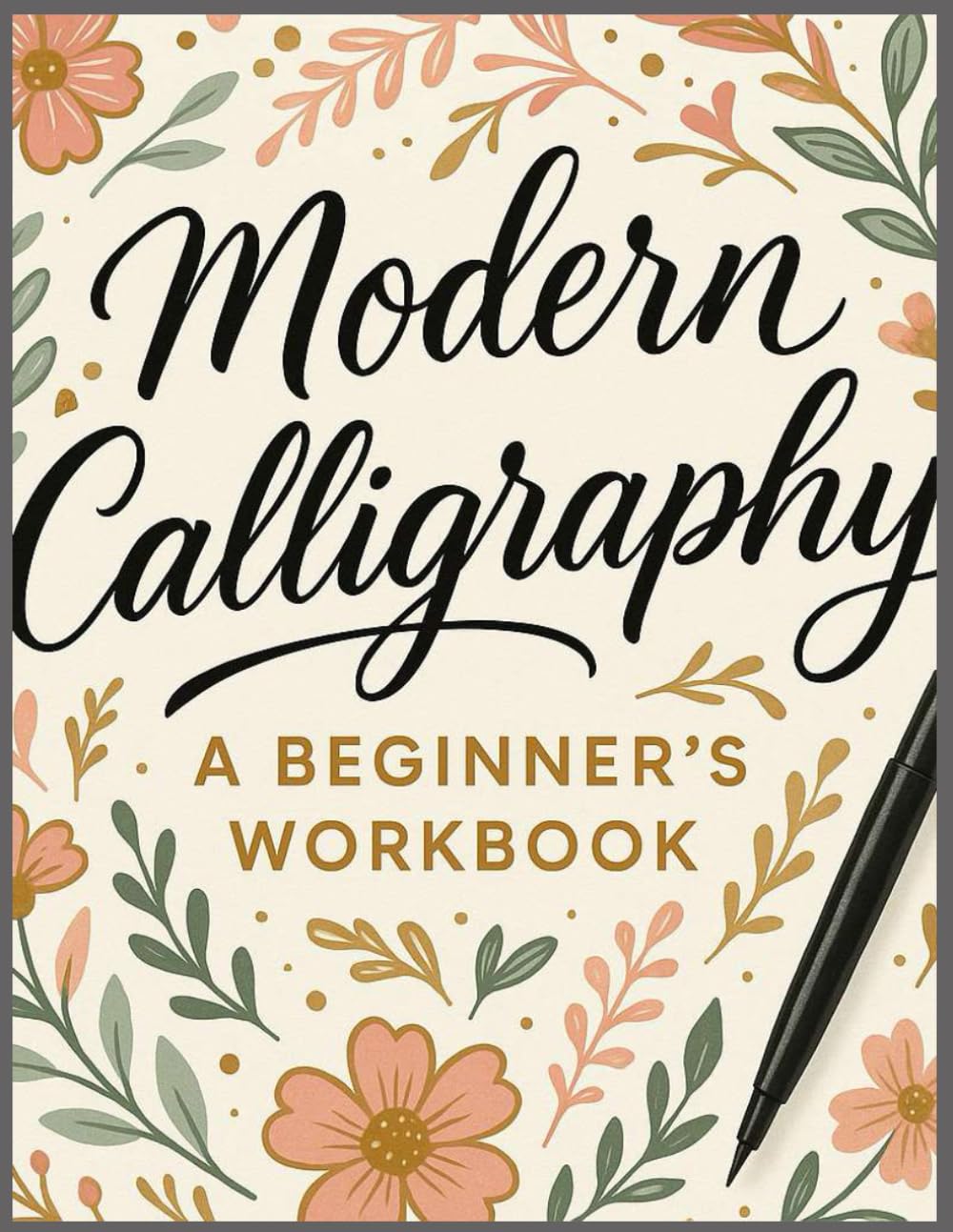 ler totalmente Modern Calligraphy: A Beginner's Workbook: Learn the Art of Beautiful Writing: Step-by-Step Instructions for Beginners in Modern Calligraphy and Hand Lettering