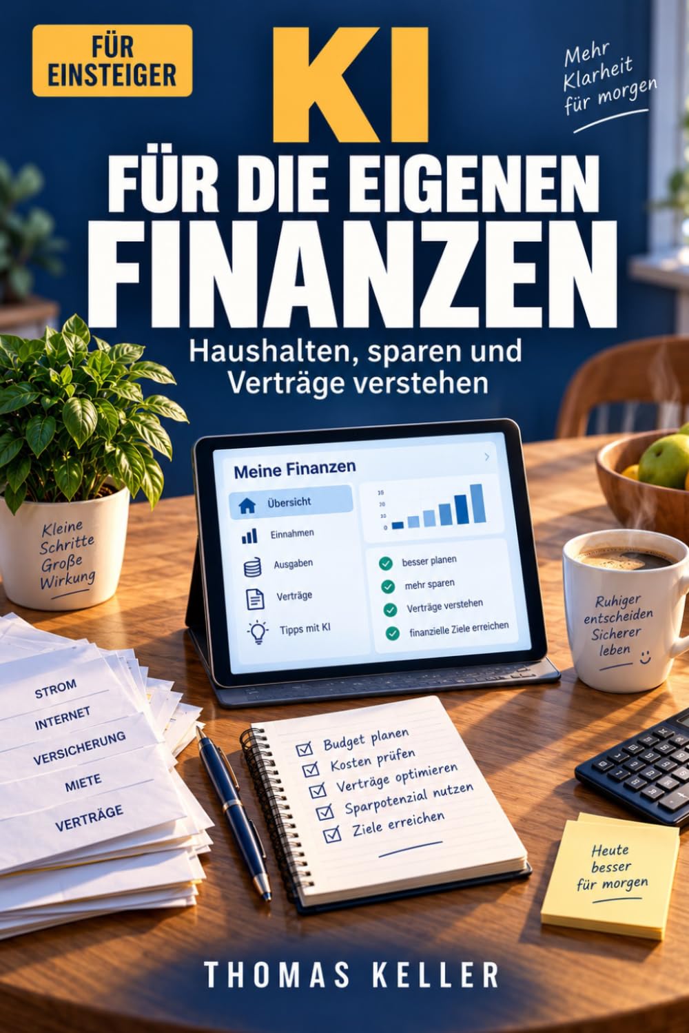 KI für die eigenen Finanzen: Wie künstliche Intelligenz beim Haushalten, Sparen und Verträge-Verstehen hilft baixar o livro de graça
