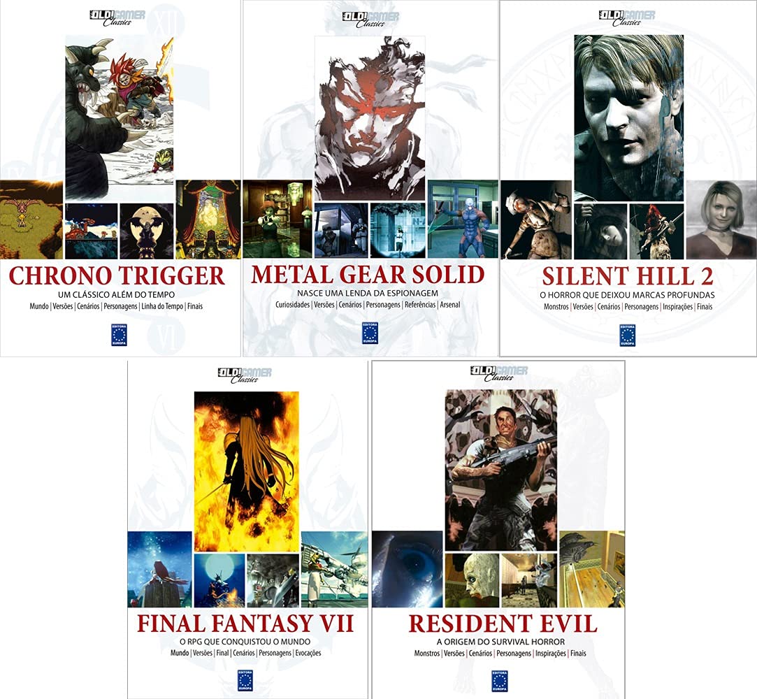 ler totalmente Coleção OLD!Gamer Classics (5 Volumes)