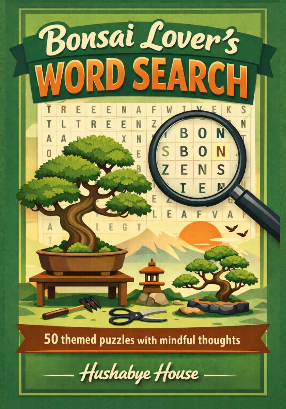 ler totalmente Bonsai Lover's Word Search Puzzle Book: 51 Themes, 765 Words — Species, Techniques, Aesthetics, History & Japanese Art for Bonsai Enthusiasts | A... & Collectors (Hobbyist Word Search series)