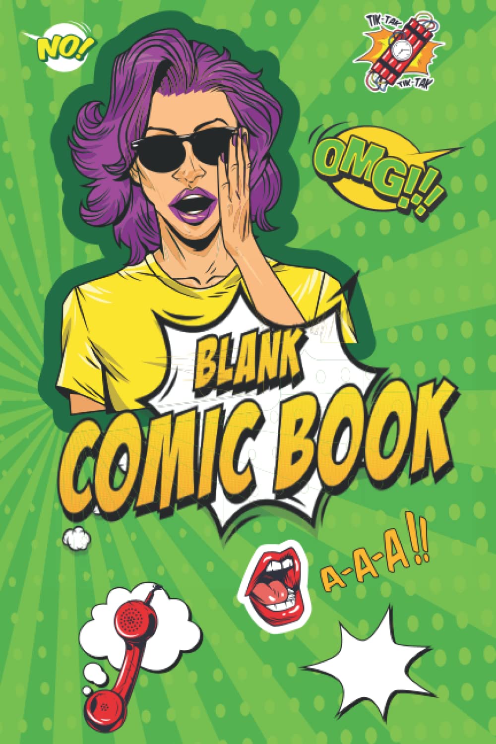 ler totalmente Blank Comic Book: Create Your Own Comics With This Comic Book Journal Notebook And Create The Best Stories.