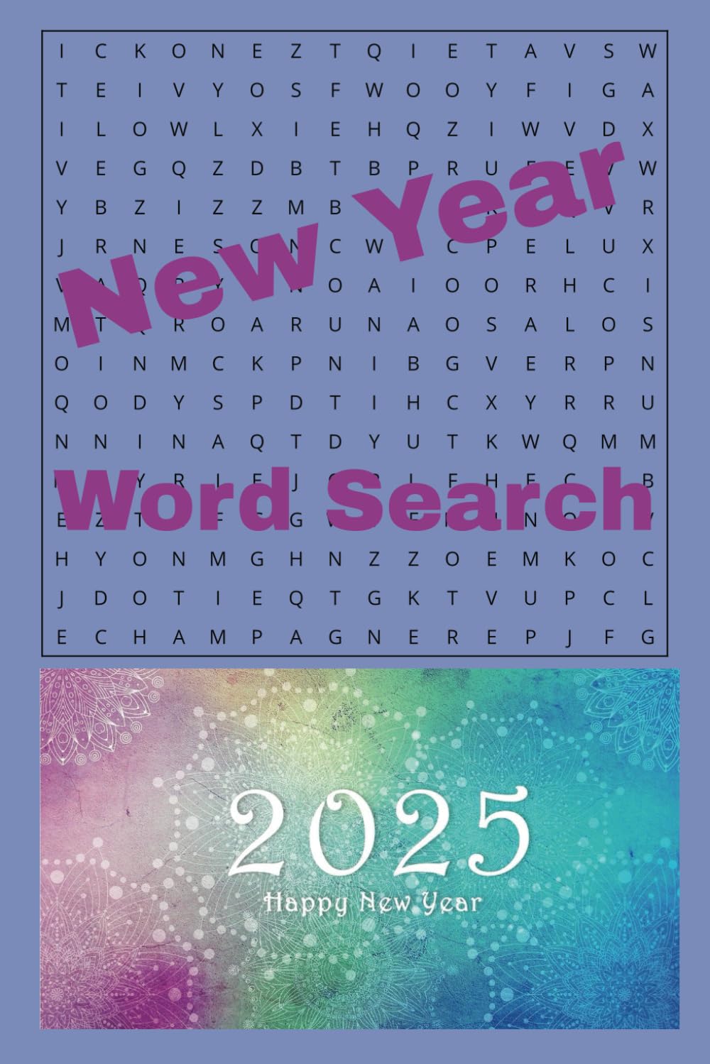 New Year Word Search Book: A New Year Themed Word Find Puzzle for Adults, Seniors, Teens and Kids baixar livro de graça