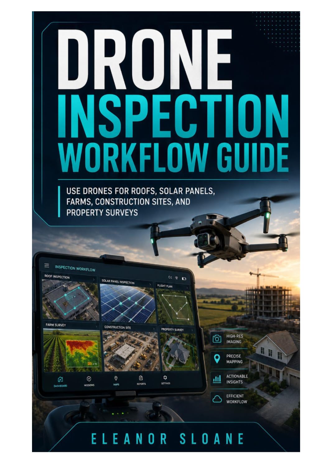 Drone Inspection Workflow Guide: Use Drones for Roofs, Solar Panels, Farms, Construction Sites, and Property Surveys baixar o livro de graça