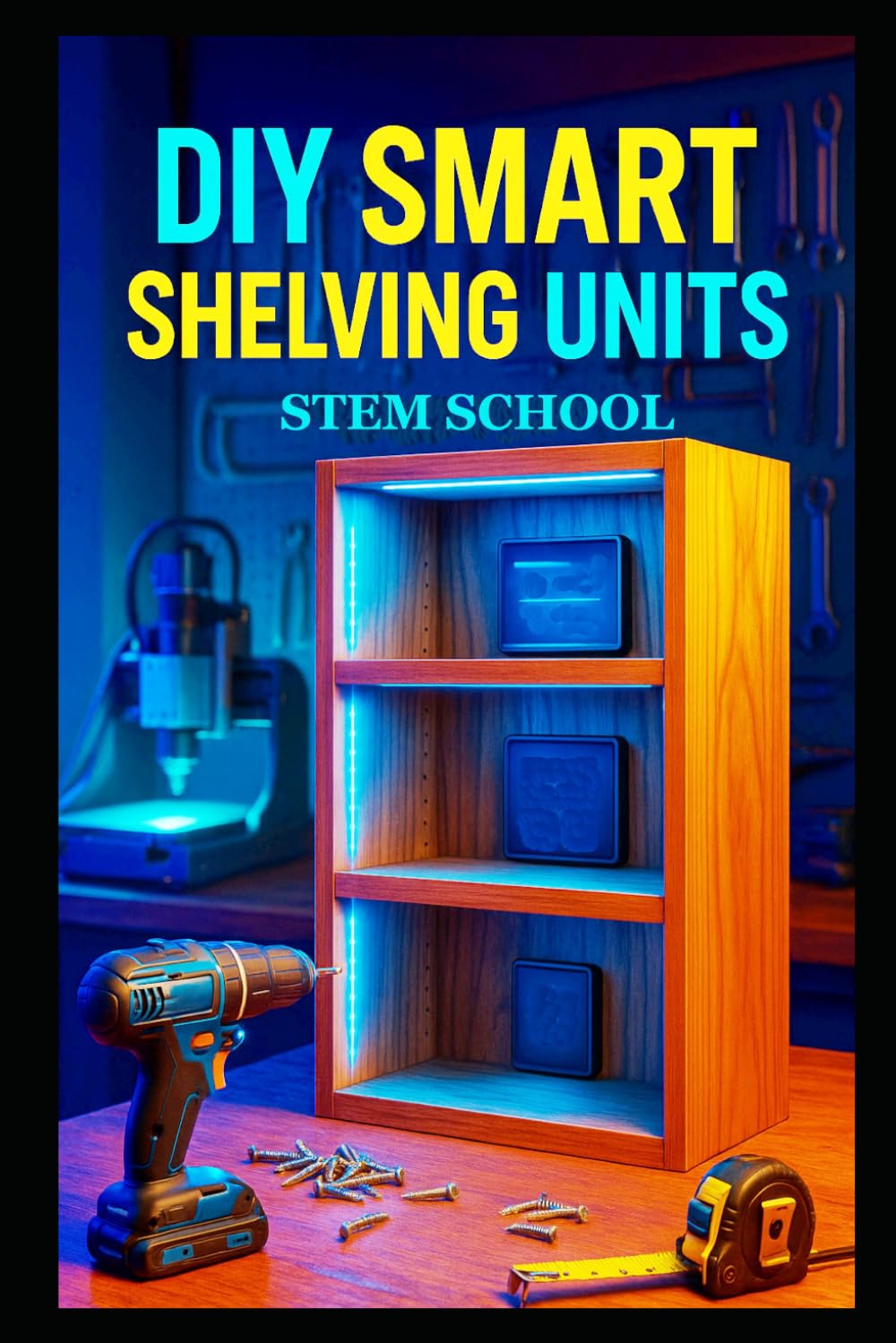 ler totalmente DIY Smart Shelving Units: Modern Storage Solutions with Integrated Lighting, Tech Features and Space-Saving Designs