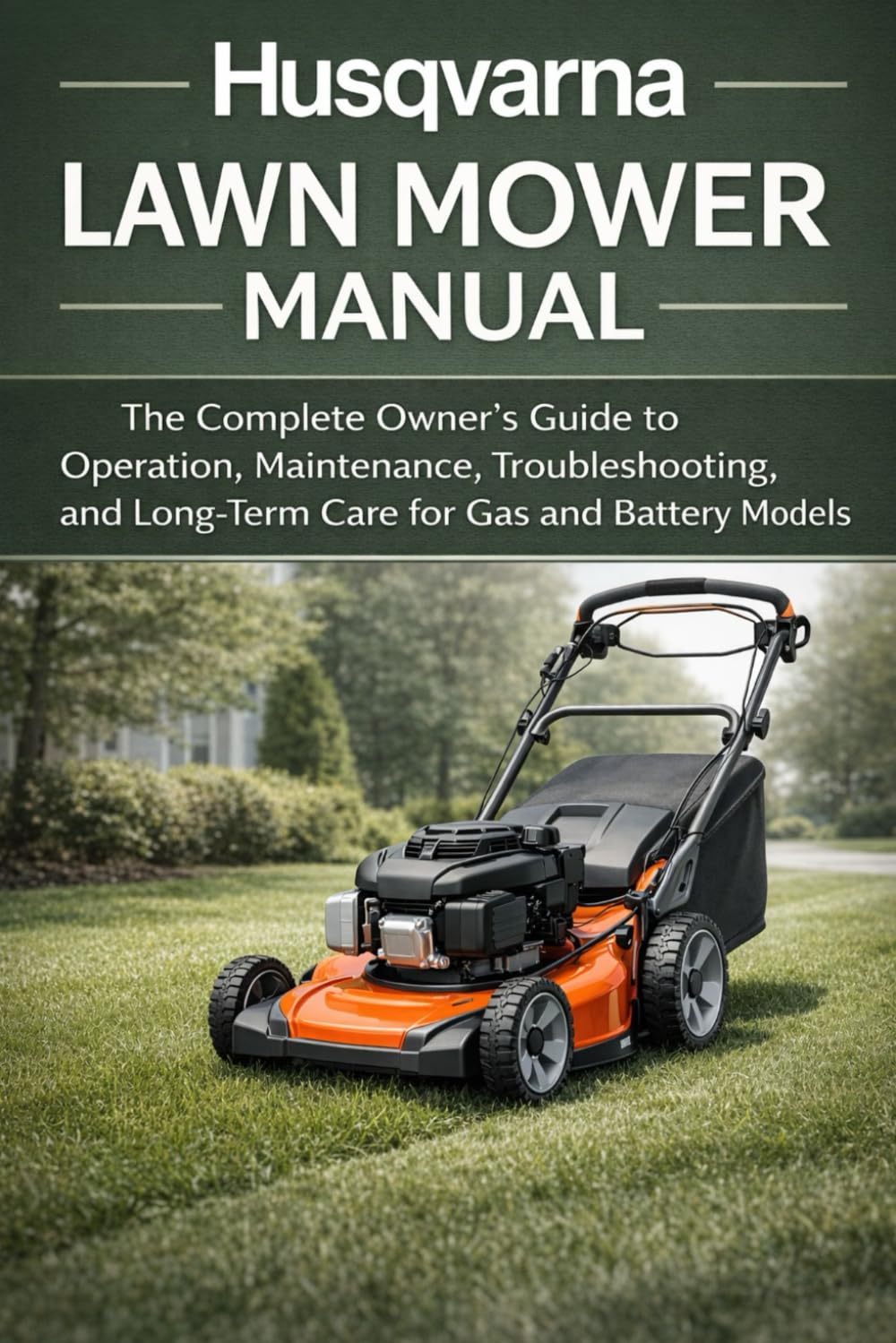 Husqvarna Lawn Mower Manual: The Complete Owner's Guide to Operation, Maintenance, Troubleshooting, and Long-Term Care for Gas and Battery Models baixar livro de graça