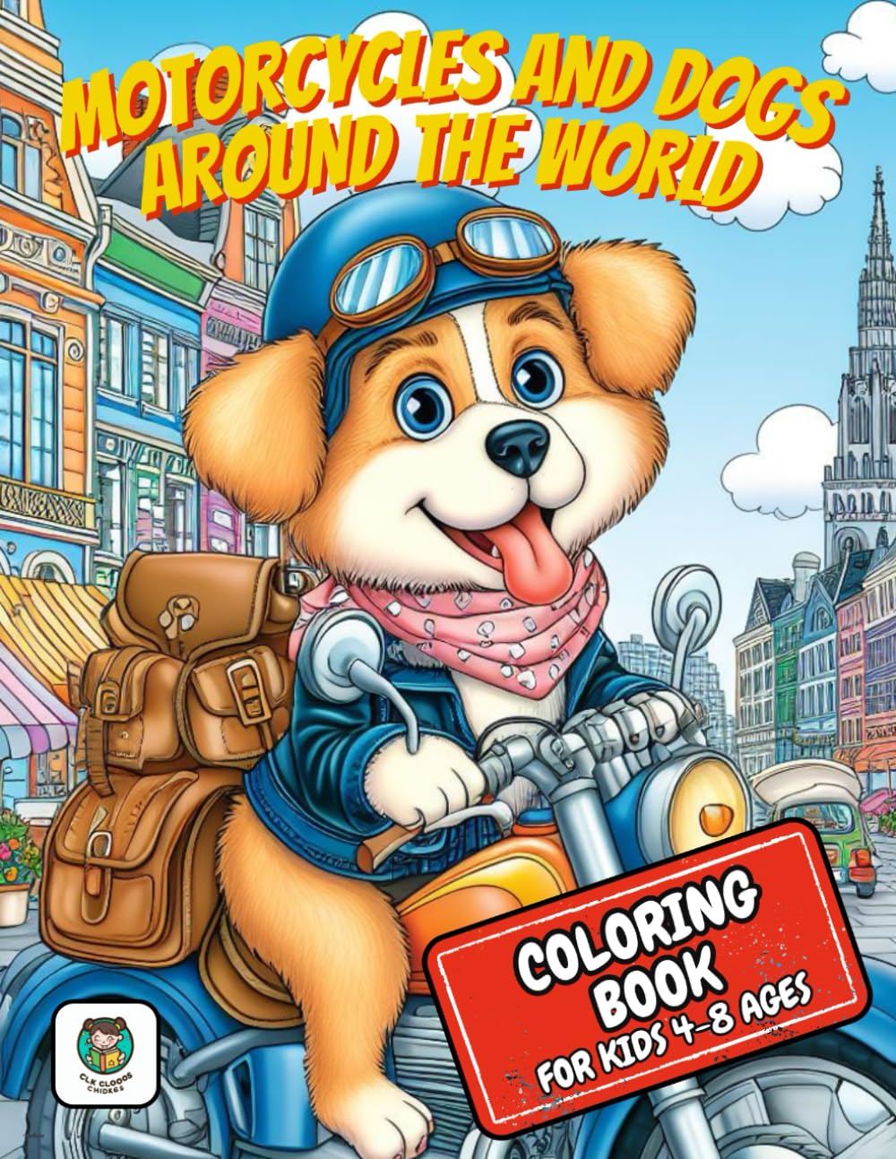 capítulo por capítulo baixar Motorcycles and Dogs Around the World: Coloring book about motorcycles, adorable dogs and world travel: This fun book is for boys and girls ages 4 to... contains 108 pages with a variety of images!