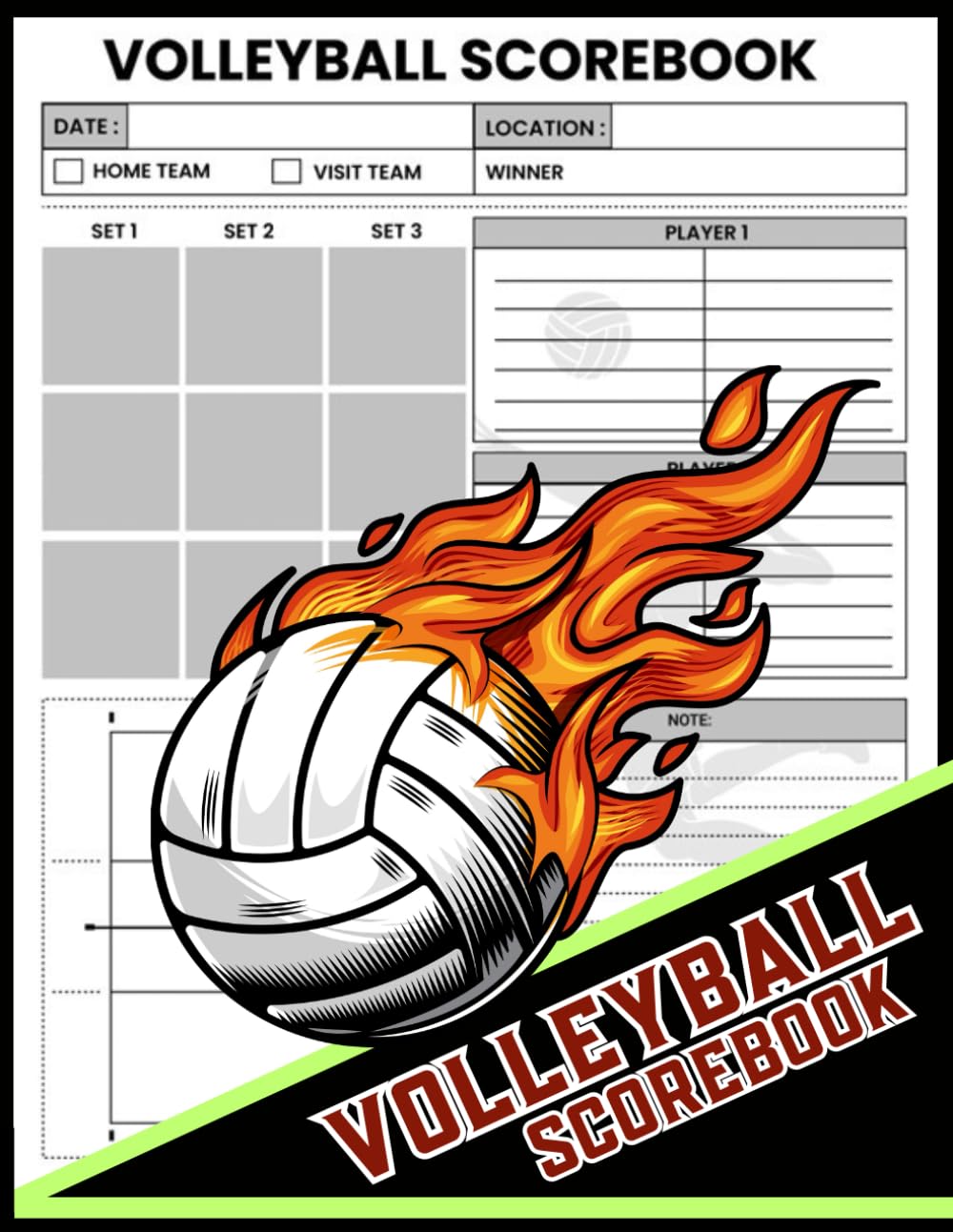 capítulo por capítulo baixar VOLLEYBALL SCOREBOOK: Comprehensive Match Tracking, Volleyball Score Record Book, Gift for Volleyball Player & Coach