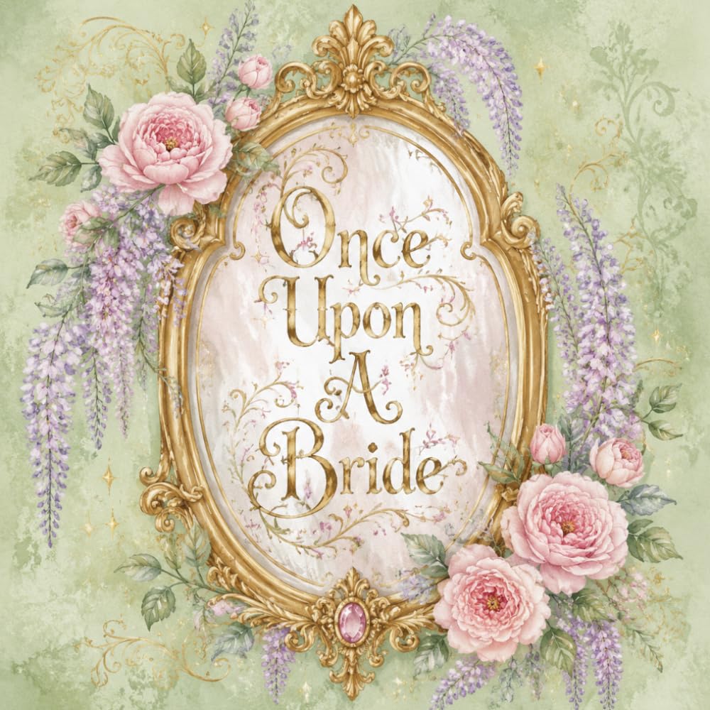 ler totalmente Once Upon A Bride: Fairytale Bridal Shower Guest Book and Gift Log | Enchanted Mirror Design | 8.5 x 8.5 Inch Sign In Book for Wishes, Advice and Memories