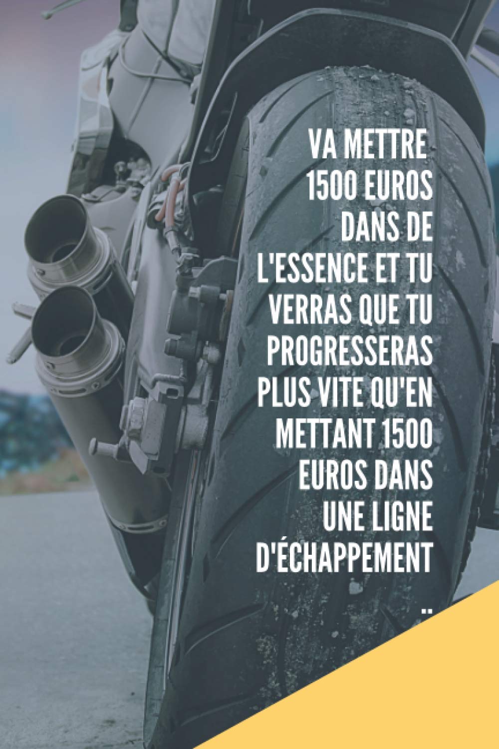Carnet de notes "Va mettre 1500 euros dans de l'essence et tu verras que tu progresseras plus vite qu'en mettant 1500 euros dans une ligne d'échappement" (French Edition) baixar o livro de graça