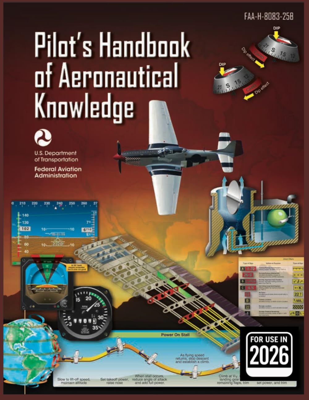 Pilot’s Handbook of Aeronautical Knowledge FAA-H-8083-25B: Color Edition 2026 baixar livro de graça