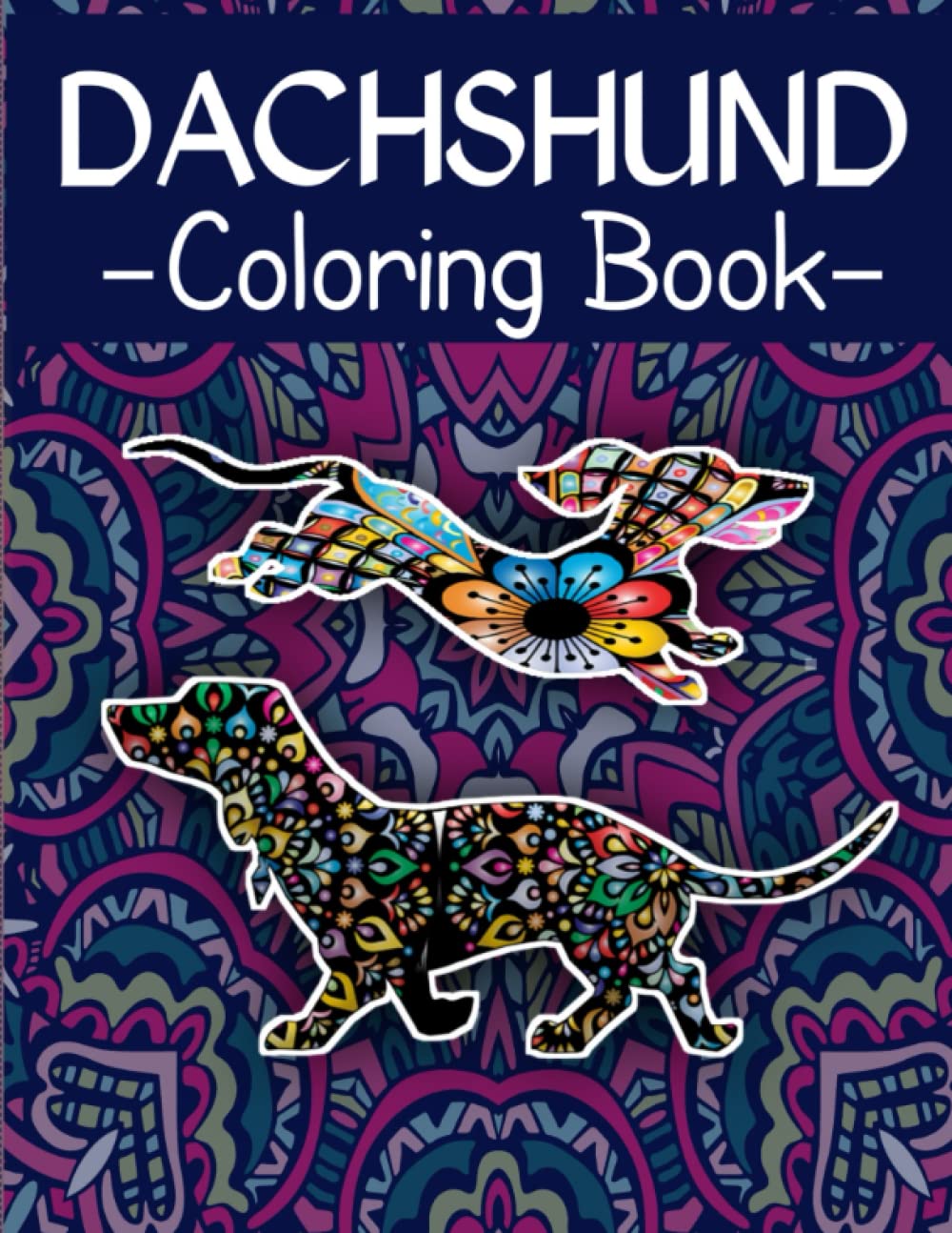 capítulo por capítulo baixar Dachshund coloring book: Coloring book for relaxation and stress relief.