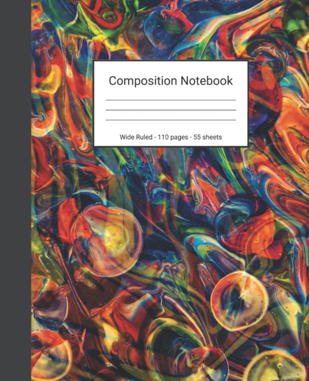 capítulo por capítulo baixar Composition Notebook: Wide Ruled Paper Notebook Journal - Colorful Orange Blue And Yellow Abstract Art - Blank Wide Lined Workbook