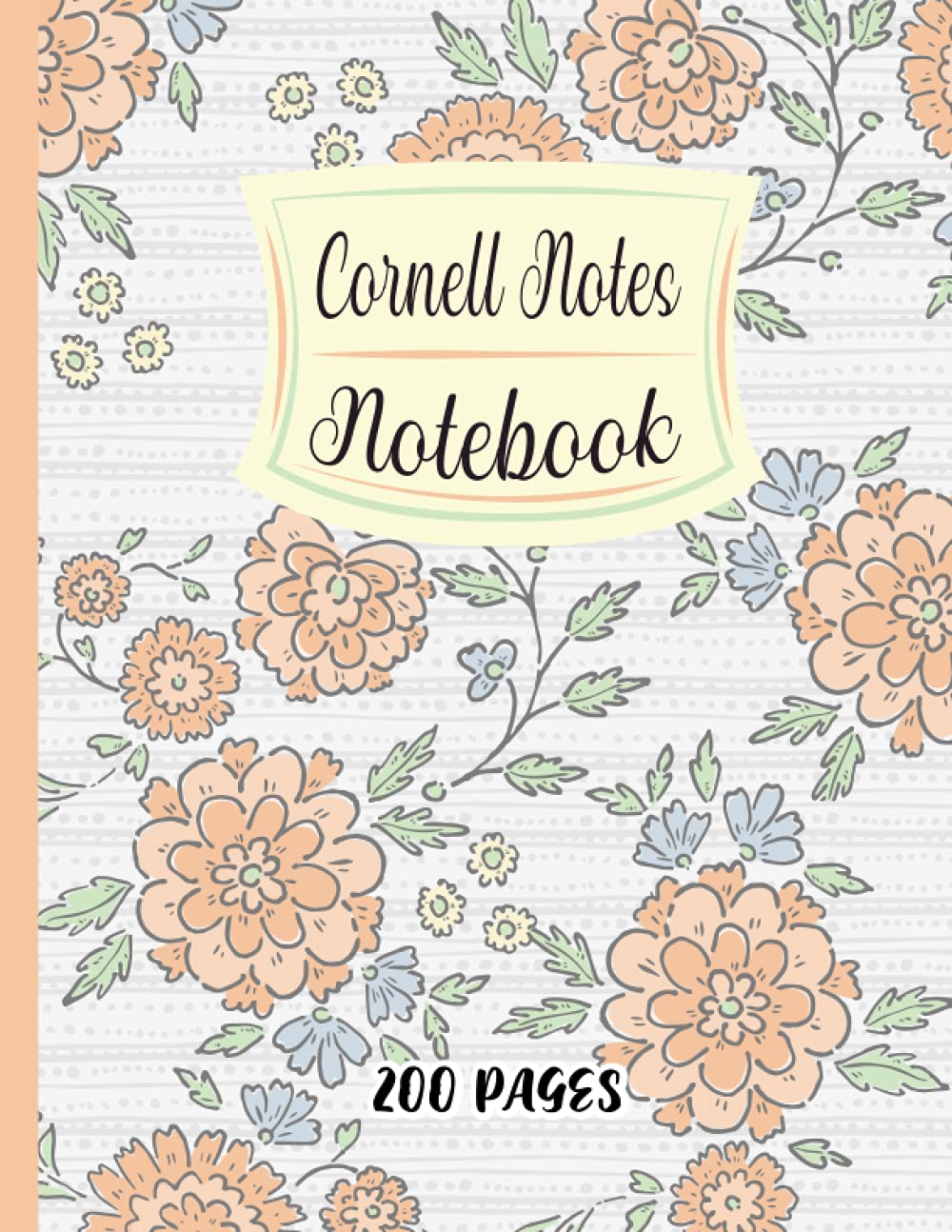 Cornell Notes Notebook: Cute Flowers, Floral Cornell Notes, Cornell method, or even Cornell system notes taking provides a systematic format and... for School College University Students baixar o livro de graça