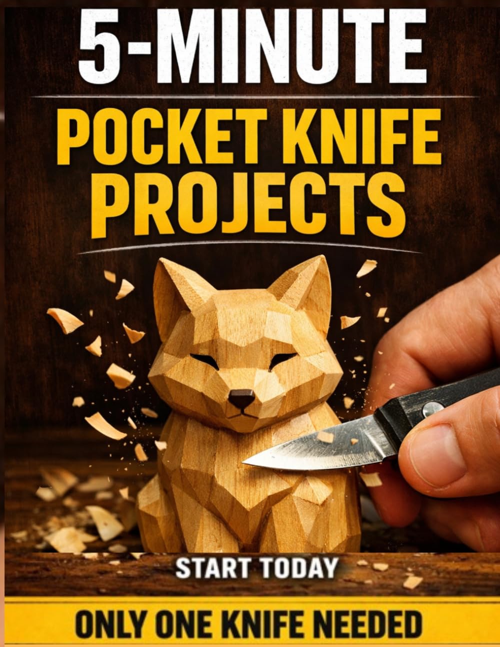 Pocket Knife Carving Projects for Beginners: Easy Small Wood Carving Projects with Simple Step-by-Step Whittling Techniques: 3 baixar o livro de graça