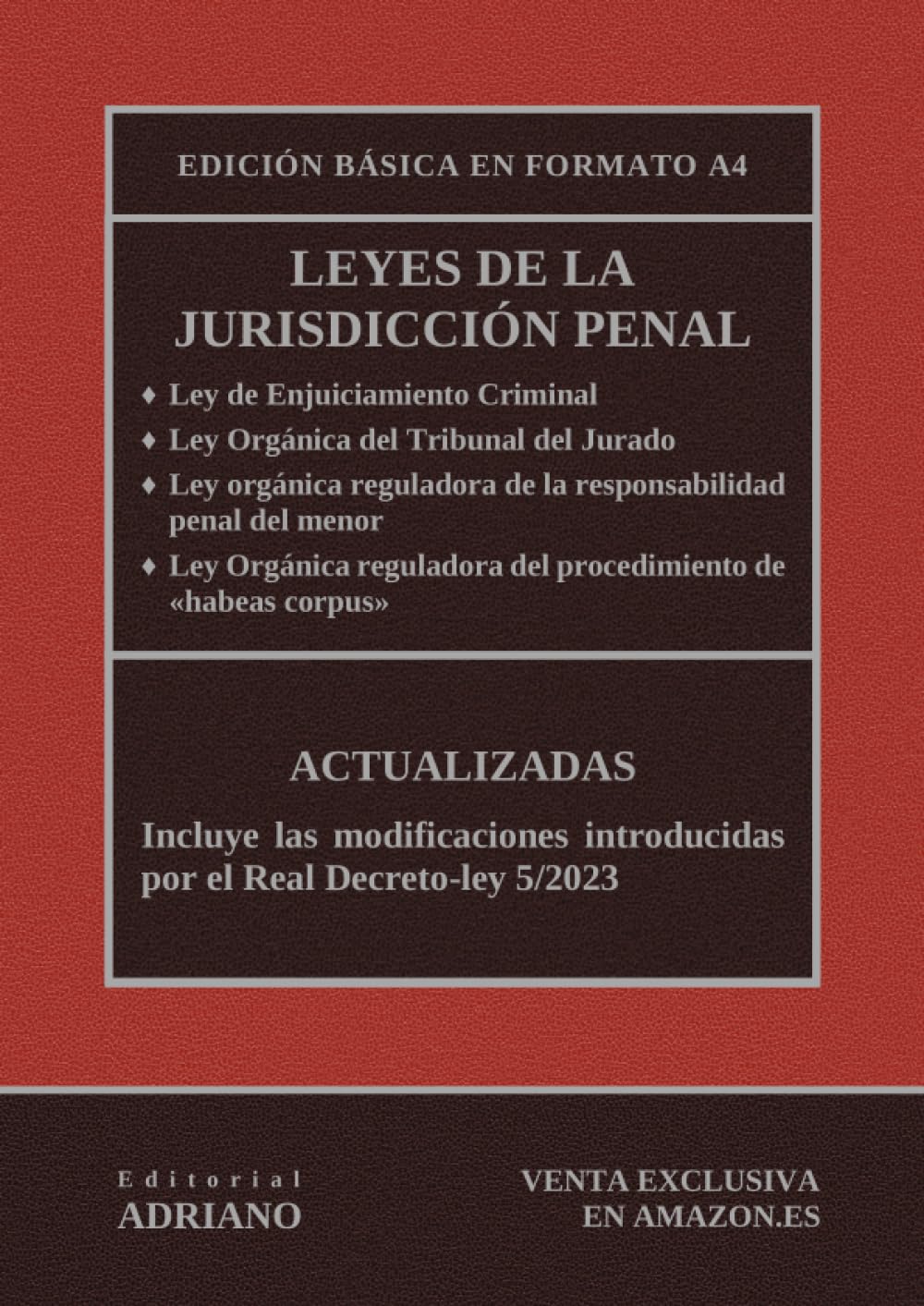 capítulo por capítulo baixar Leyes de la jurisdicción penal: Edición básica en formato A4
