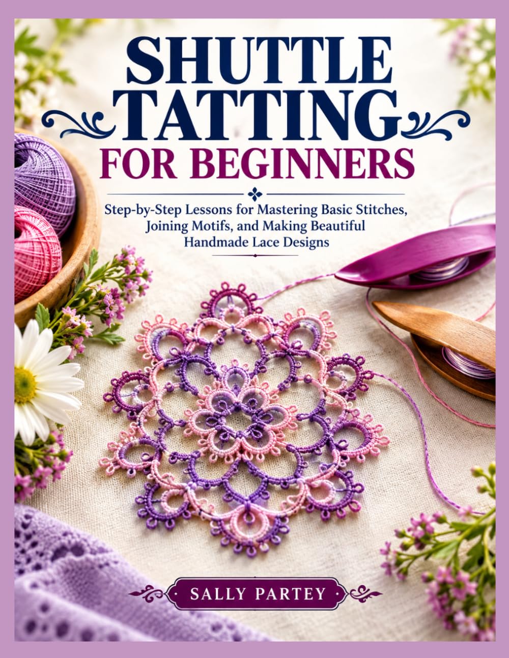 SHUTTLE TATTING FOR BEGINNERS: Step-by-Step Lessons for Mastering Basic Stitches, Joining Motifs, and Making Beautiful Handmade Lace Designs baixar livro de graça