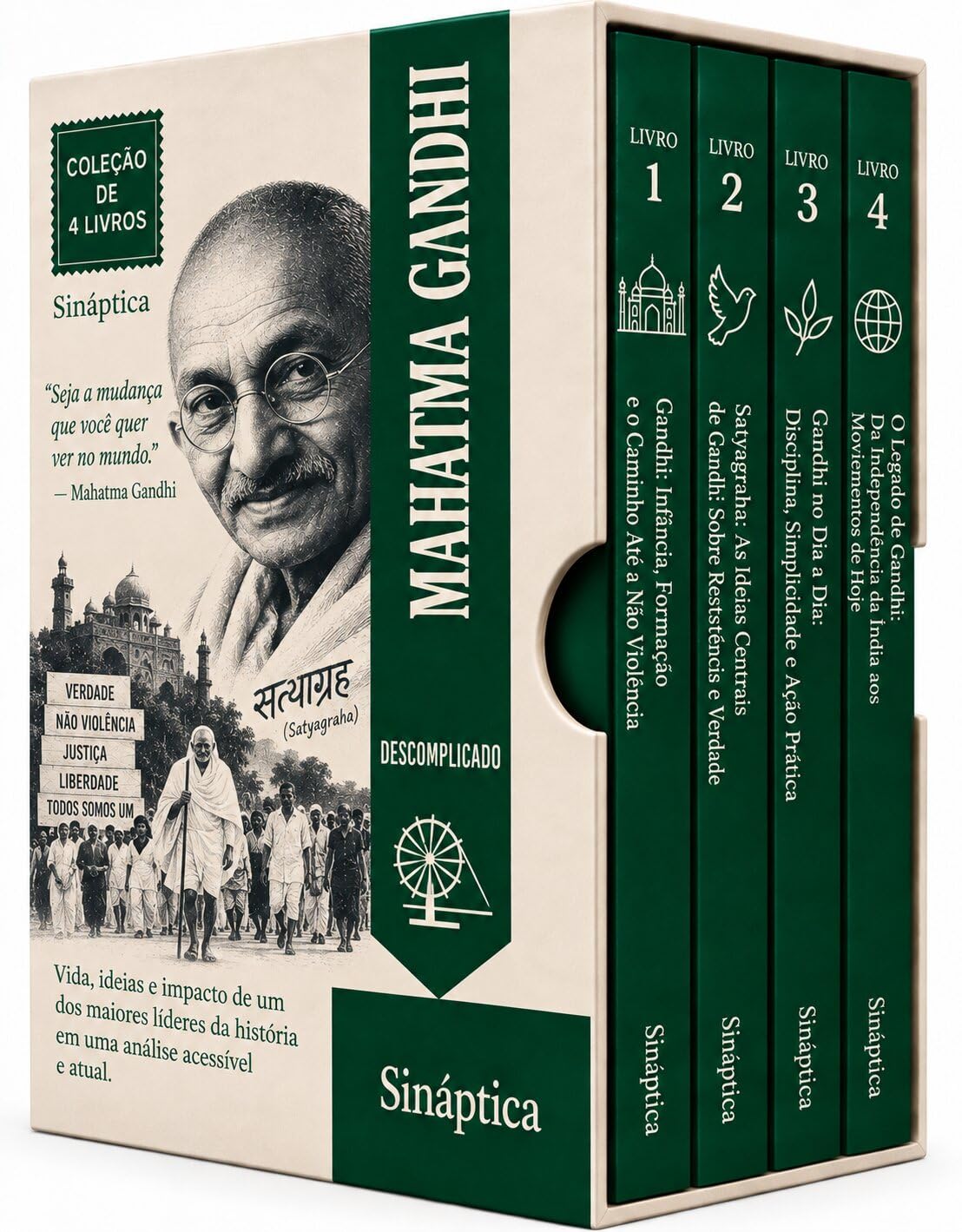 Mahatma Gandhi Descomplicado - O Poder da Resistência Pacífica Contra Impérios Aparentemente Invencíveis: Como Ideias de Não Violência Ainda Inspiram Movimentos Sociais Hoje baixar o livro de graça