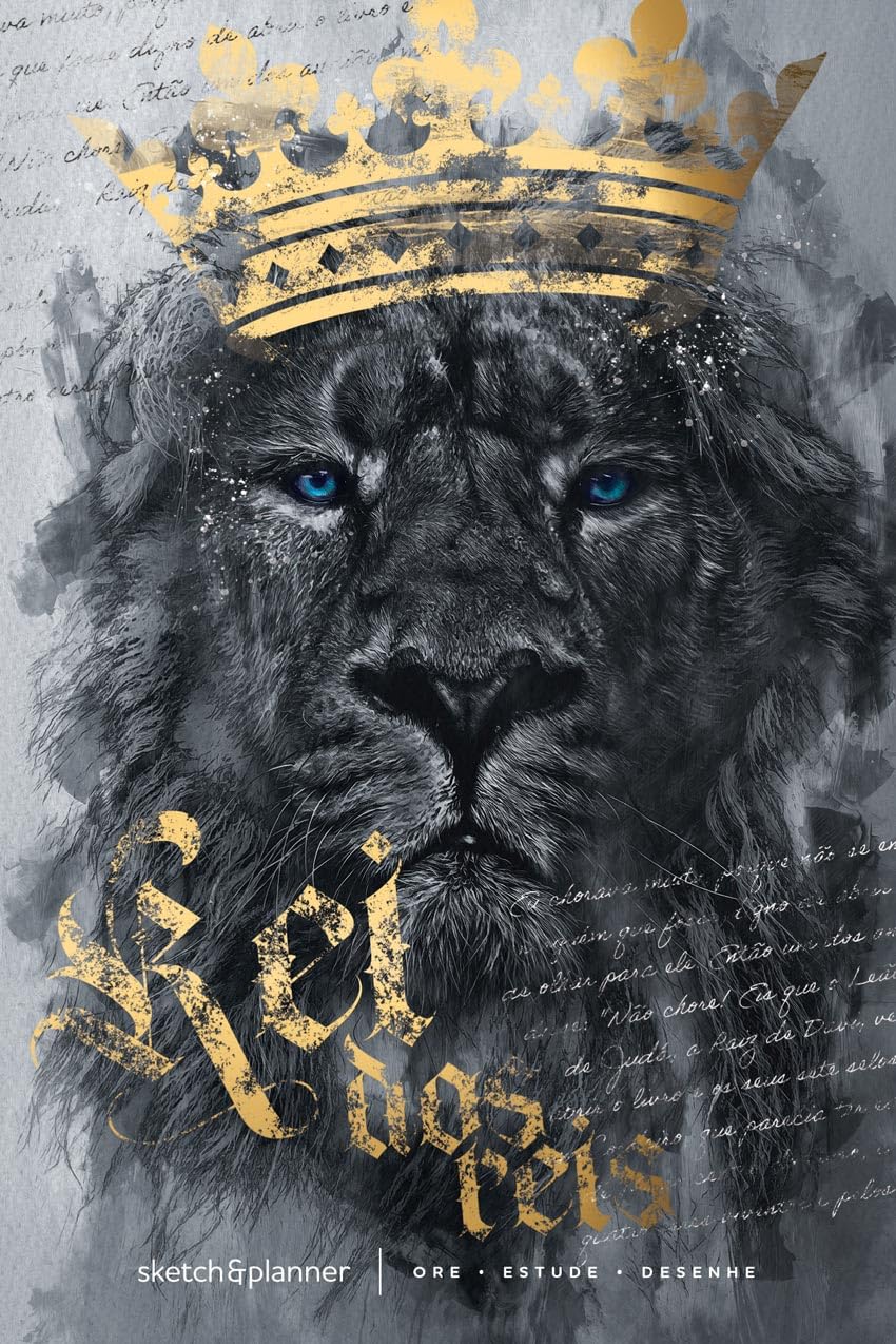 Sketch & Planner - Leão Rei dos Reis: Ore, Estude, Desenhe: 1