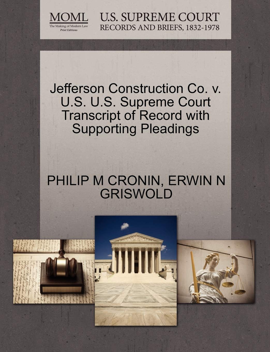 Jefferson Construction Co. v. U.S. U.S. Supreme Court Transcript of Record with Supporting Pleadings baixar livro de graça