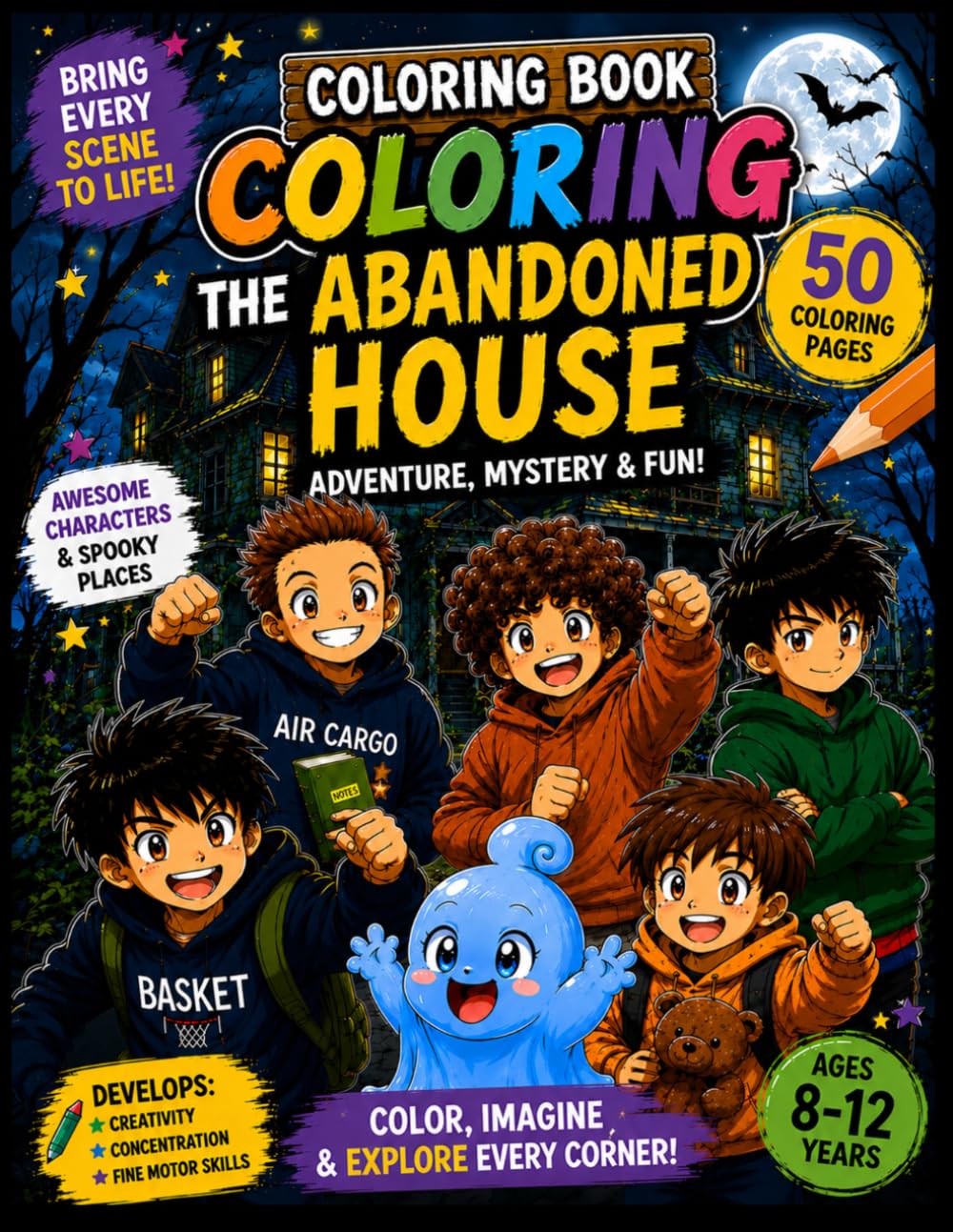 Coloring the Abandoned House baixar livro de graça