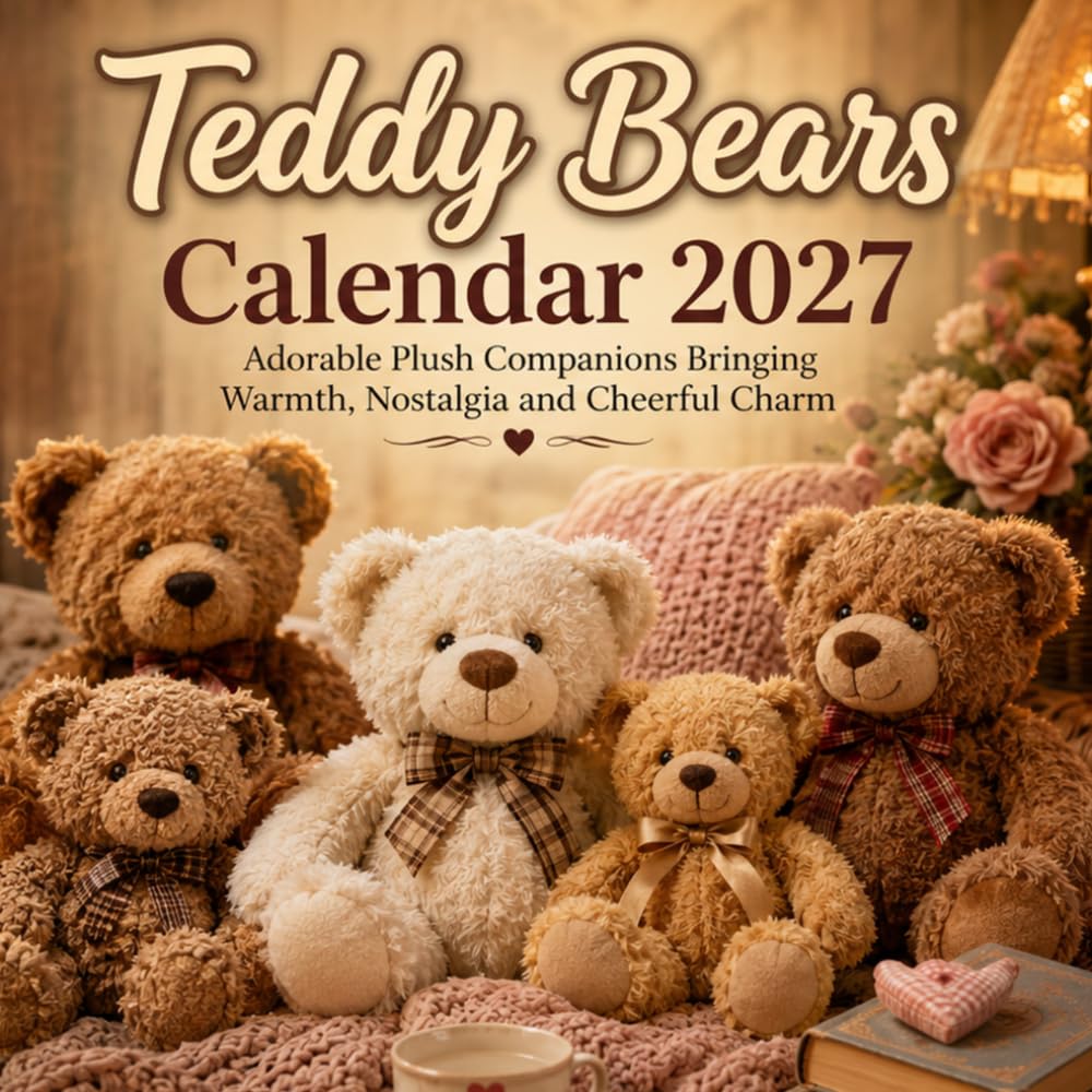 capítulo por capítulo baixar Teddy Bears Calendar 2027: Adorable Plush Companions Bringing Warmth, Nostalgia and Cheerful Charm