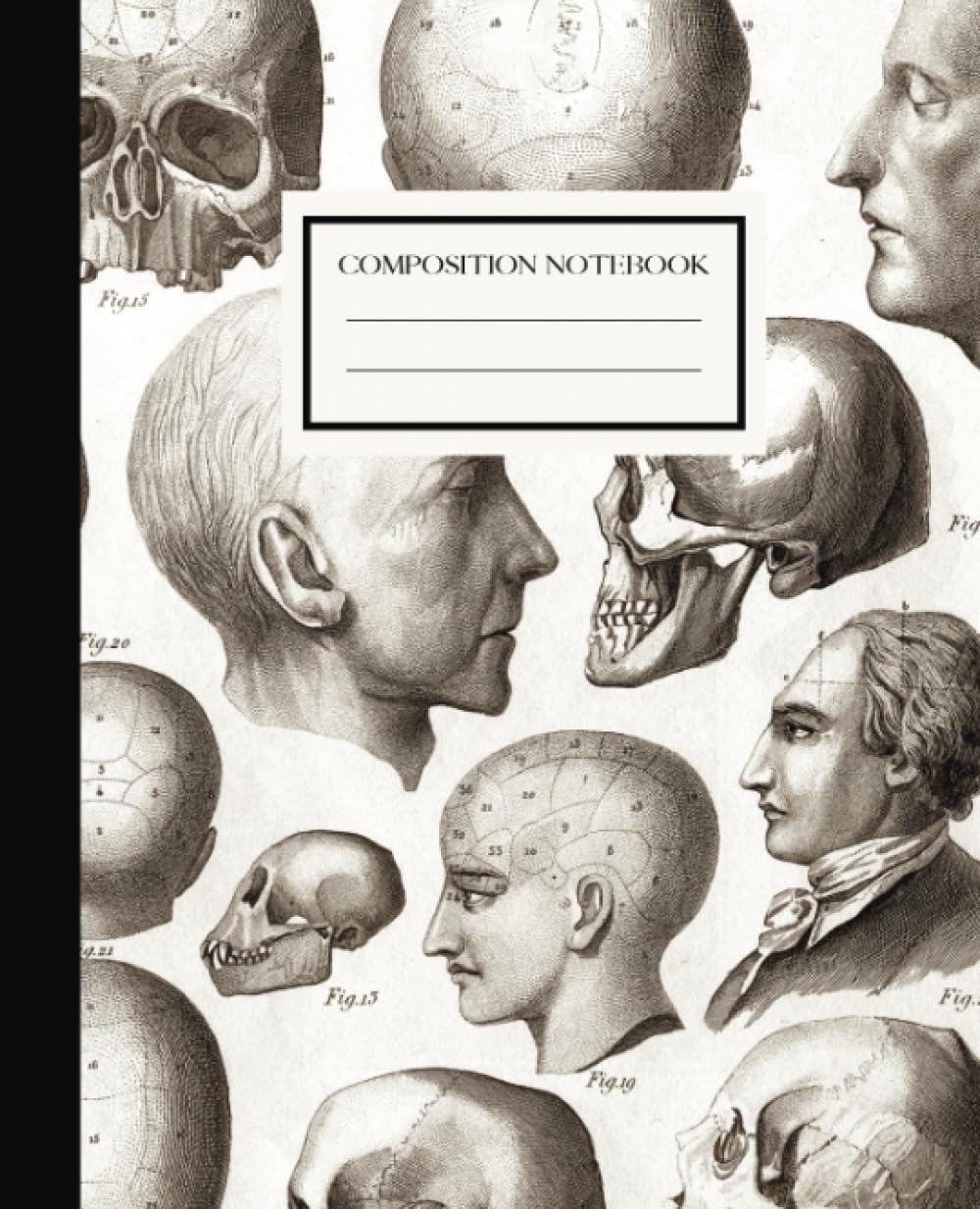 ler totalmente Vintage Psychology Anatomy Composition Notebook: 100 Narrow-Ruled Pages